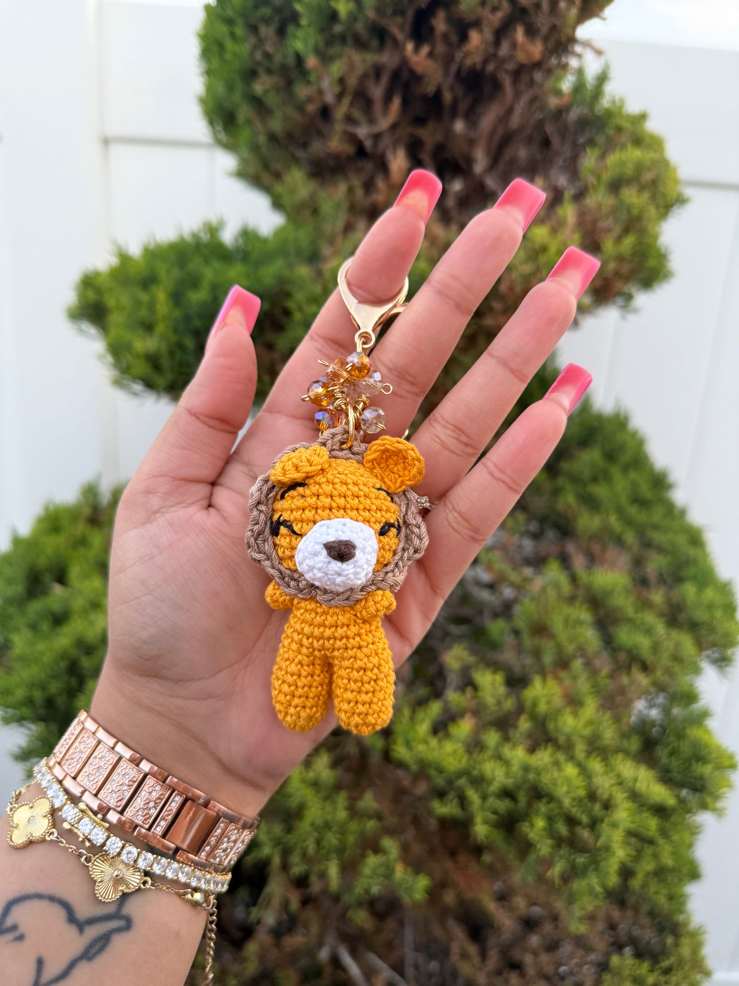 Handmade Crochet Animal Keychains