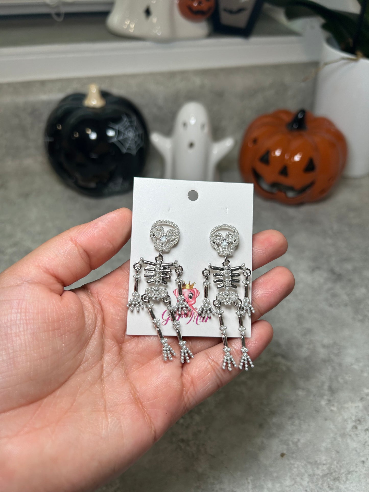 Skeleton Dangle Earrings
