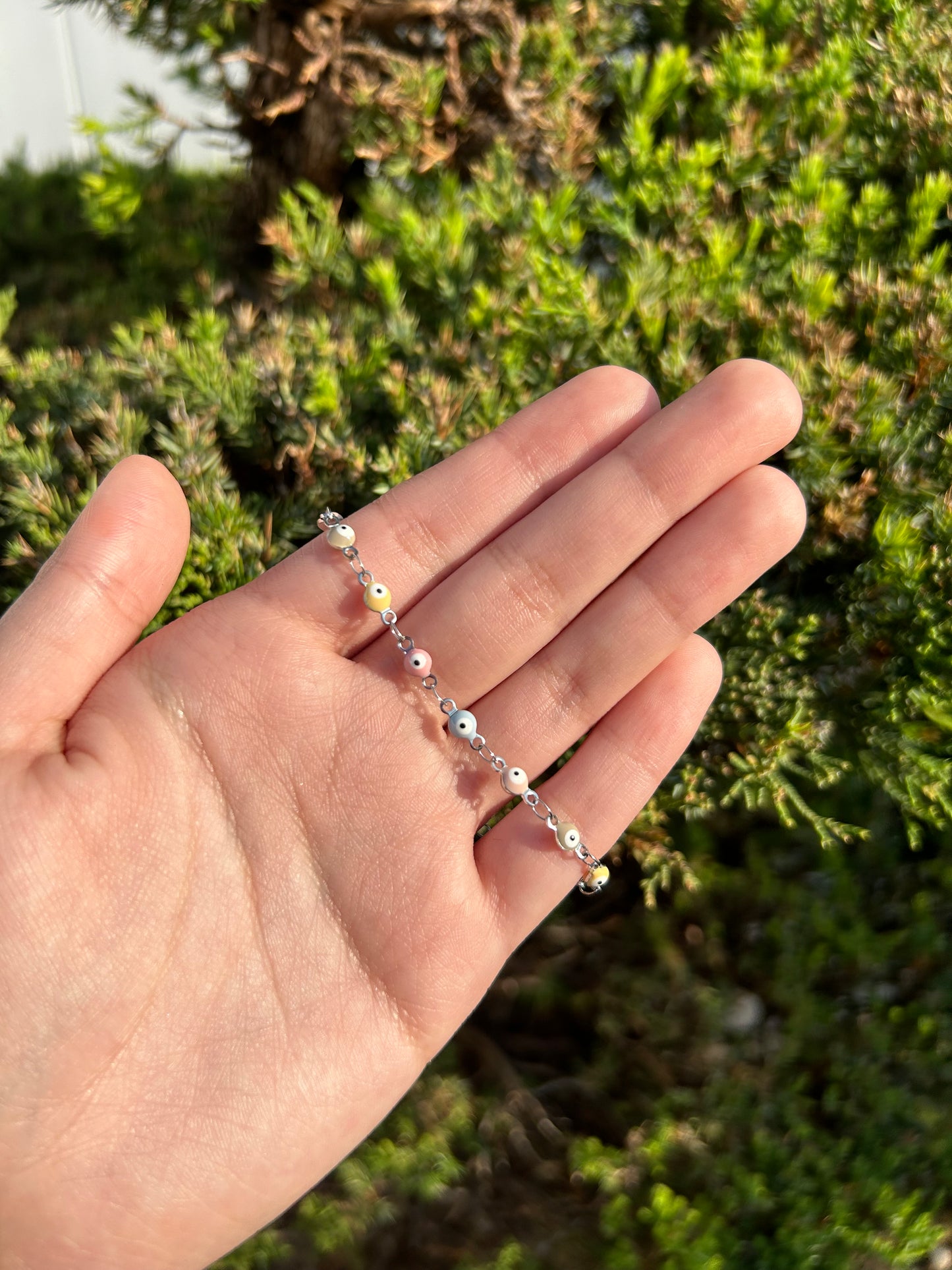Silver Ojito Bracelets