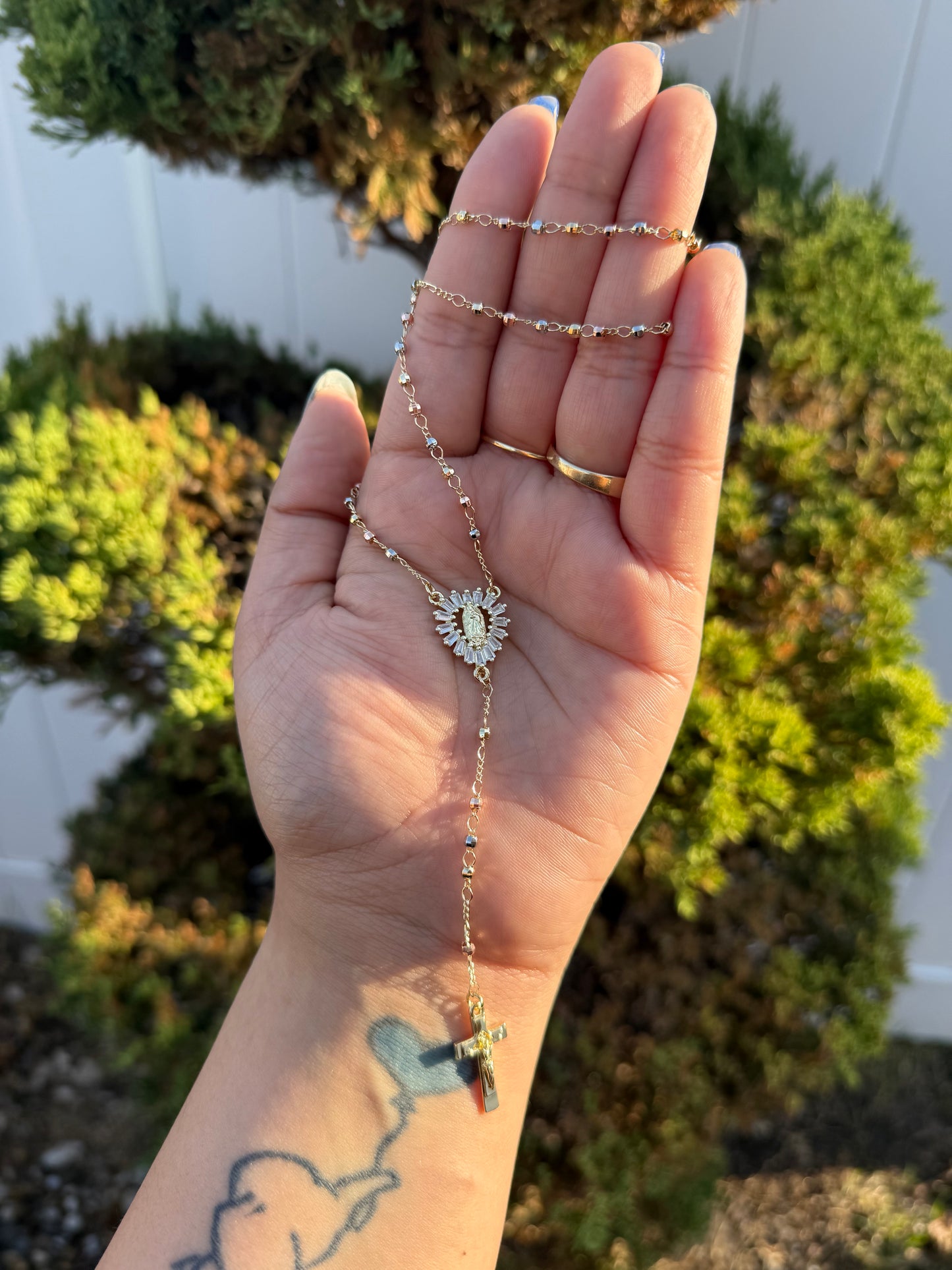 Heart Virgen Rosary