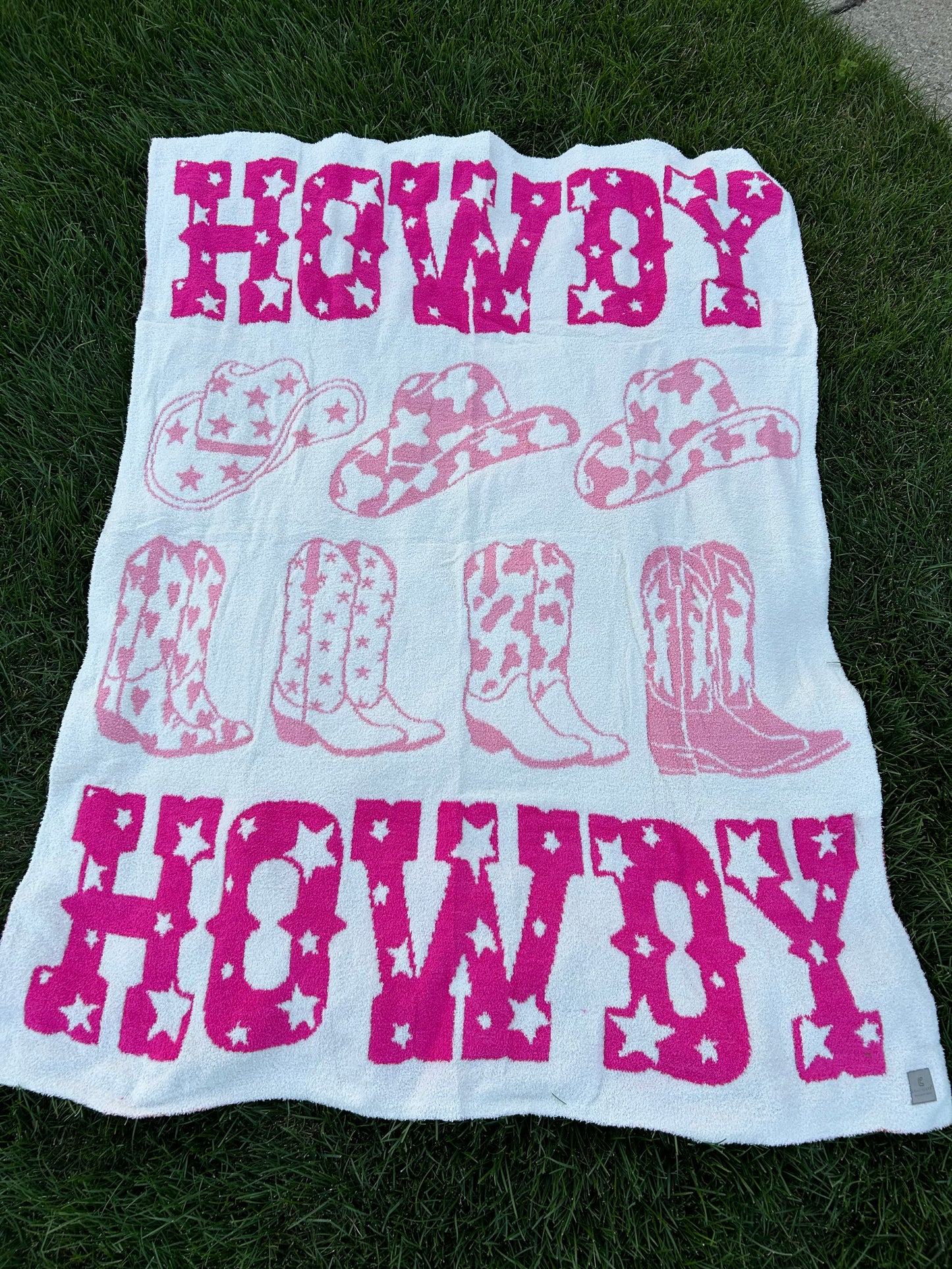 Howdy Throw Blanket