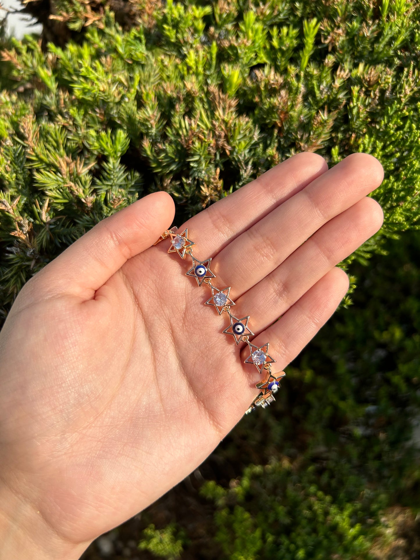 Star Evil Eye Bracelets