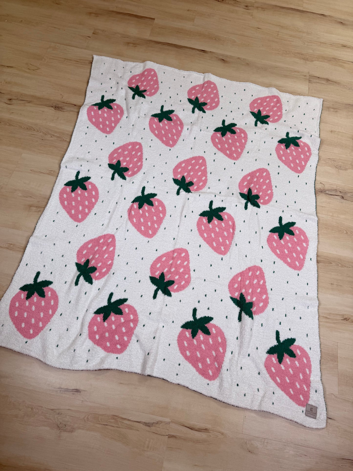 Strawberry Throw Blanket