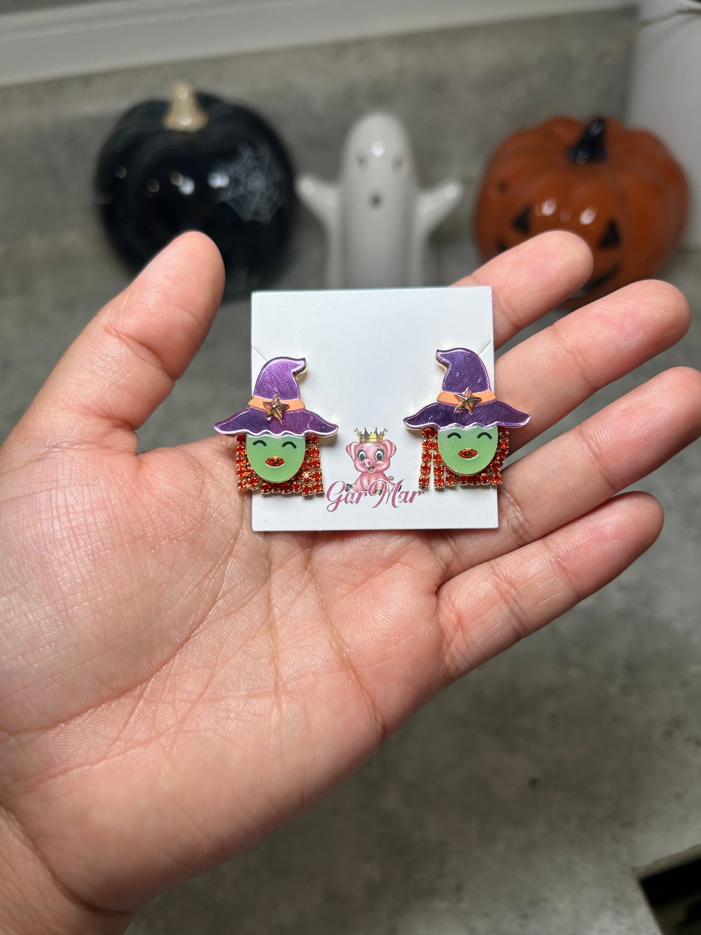 Witch Stud Earrings