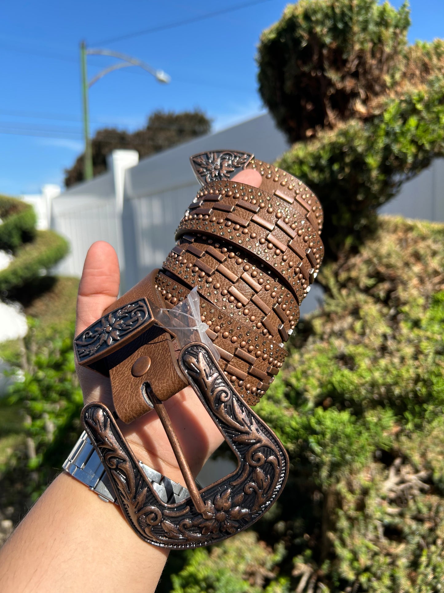 Brown Staple Belt