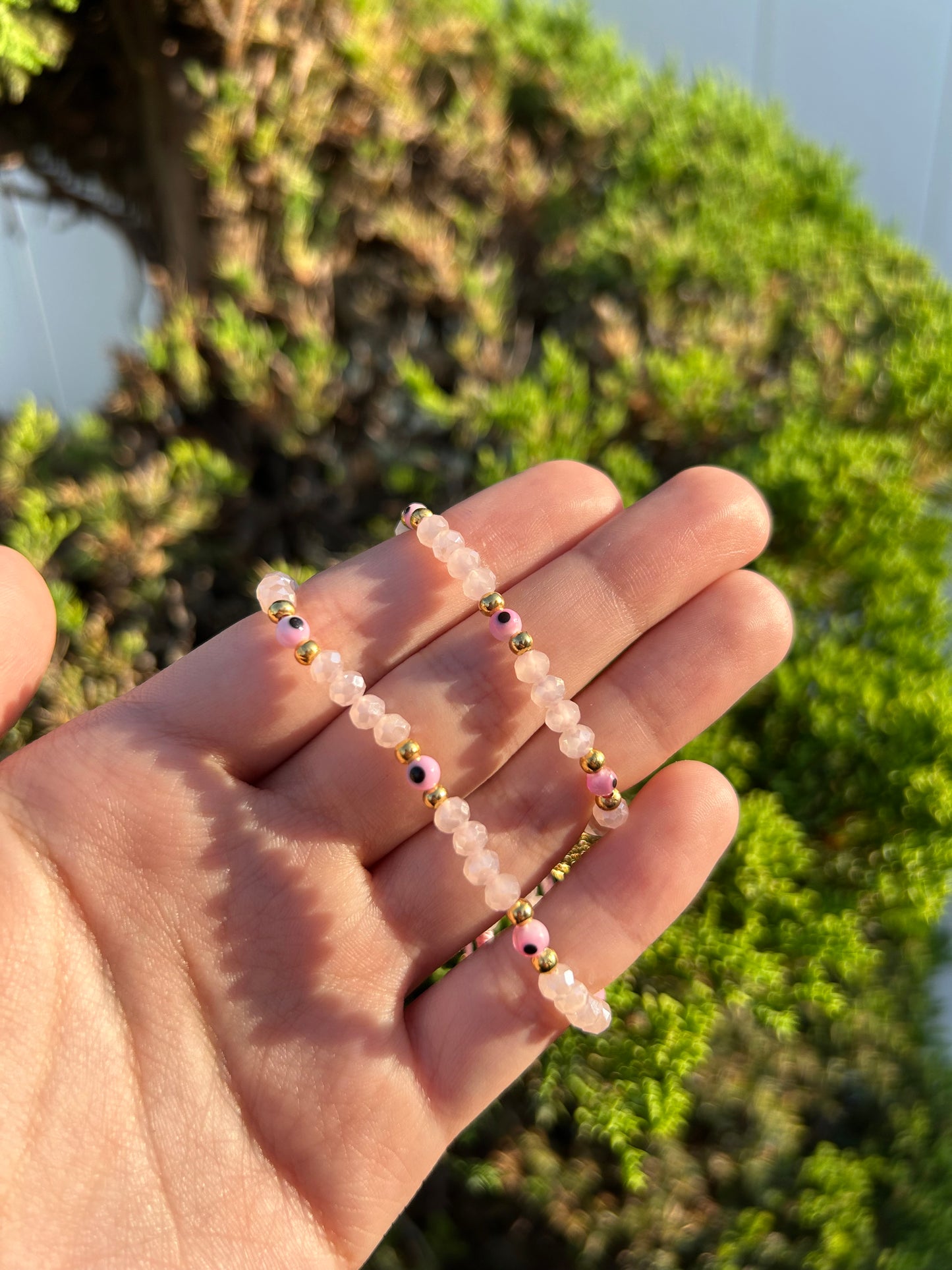 Pink Mommy and Me Ojito Bracelet