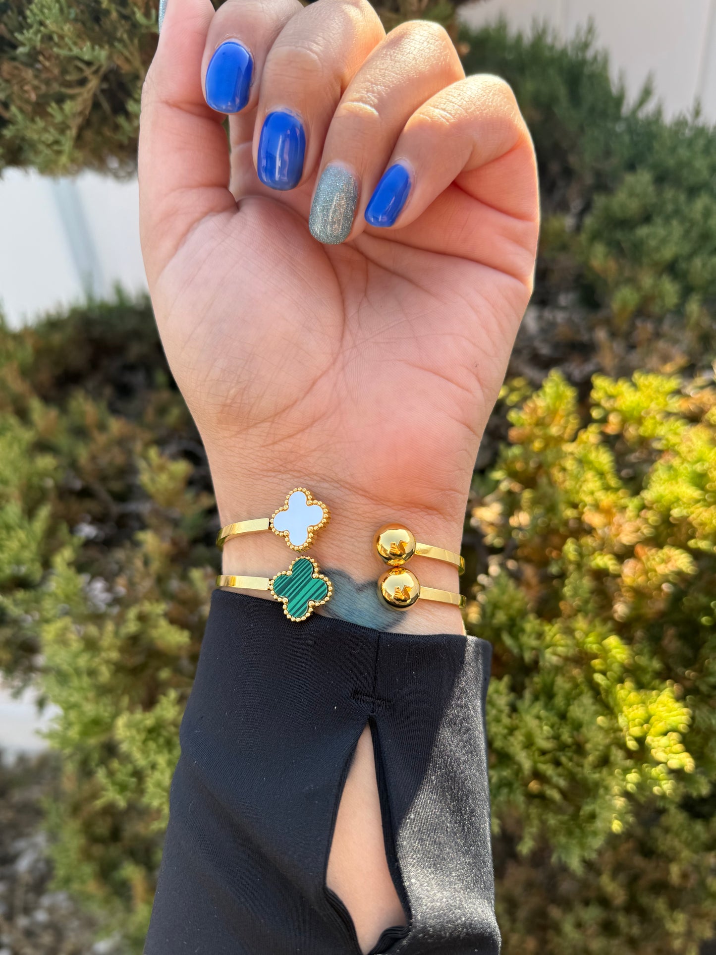 Clover Cuff Bracelets