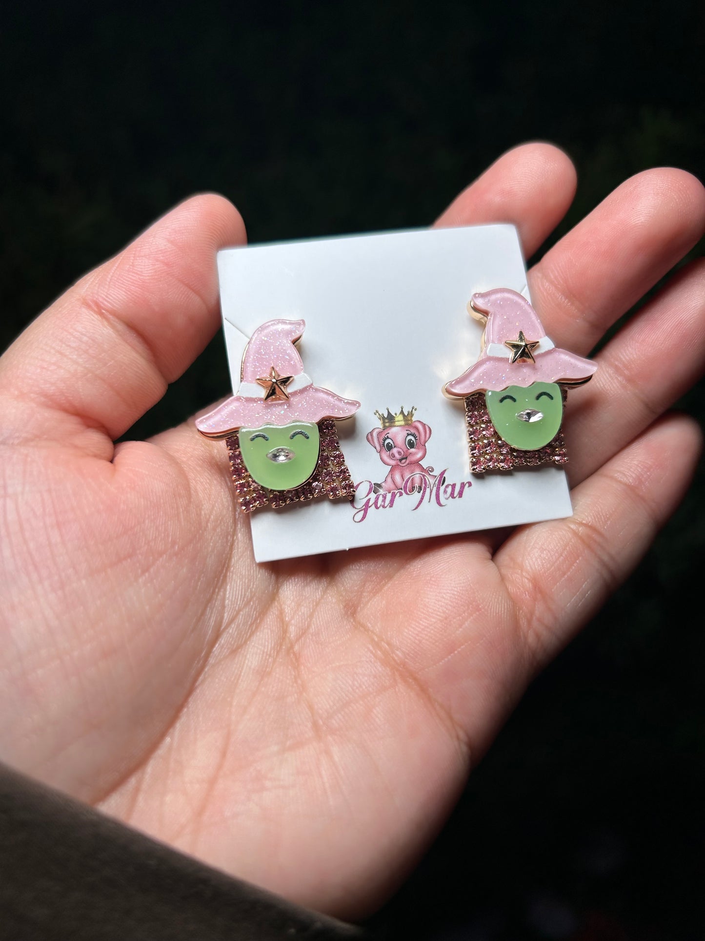 Witch Stud Earrings