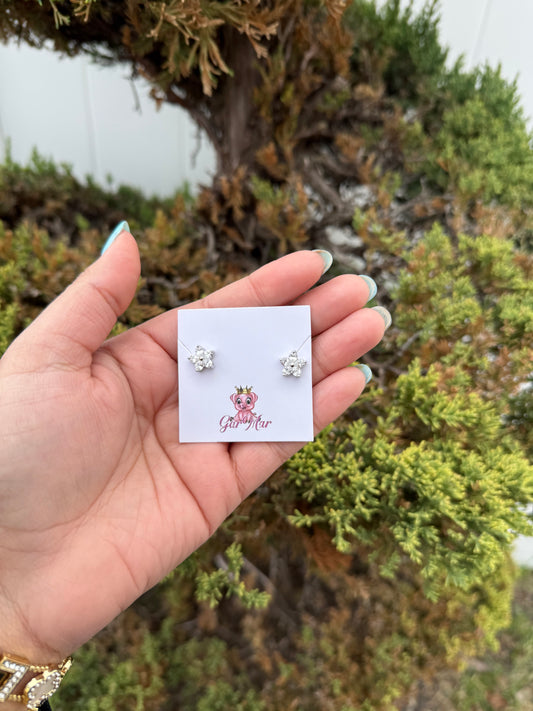 925 Silver Star Studs