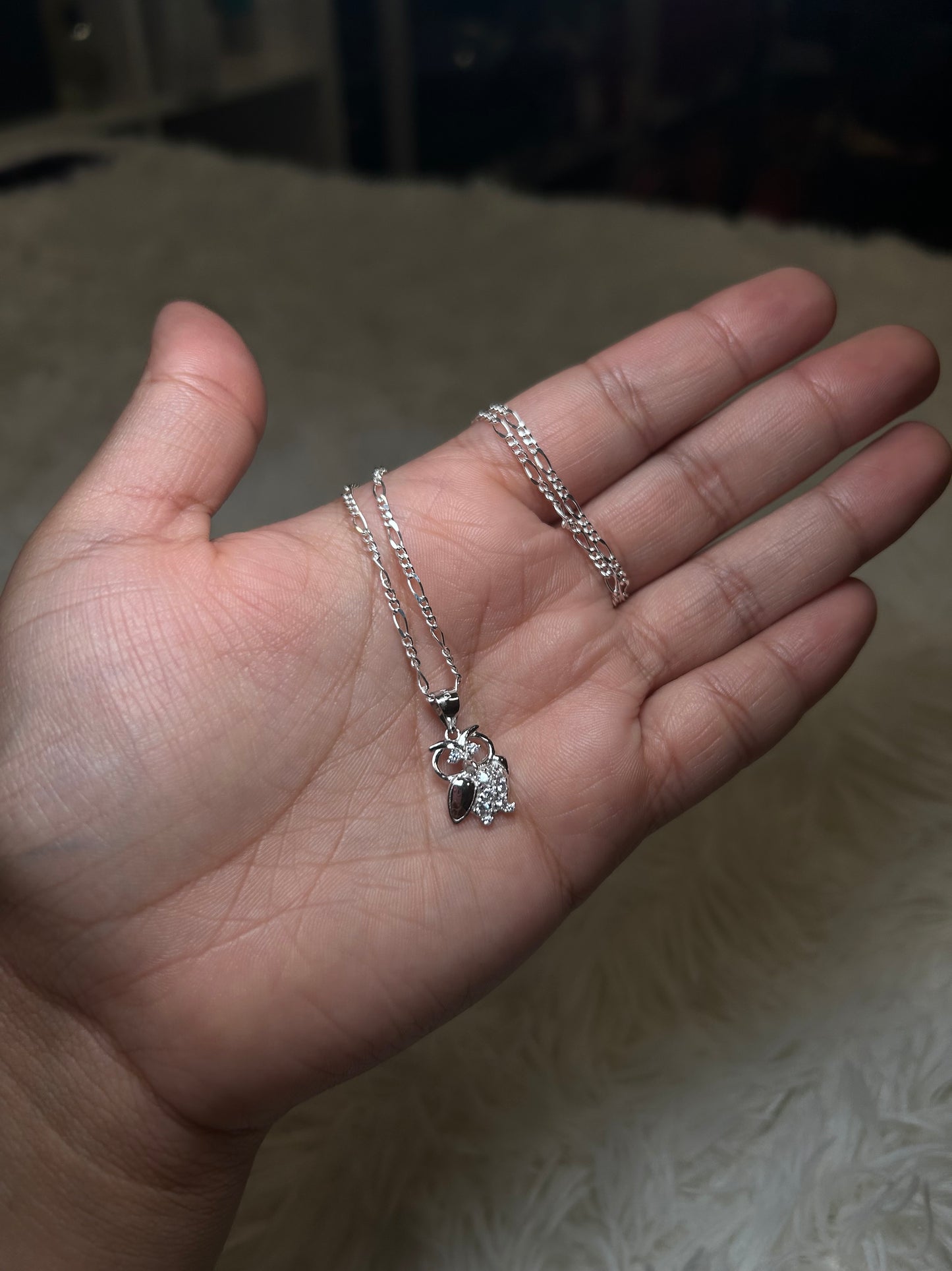 925 Silver Owl Necklace