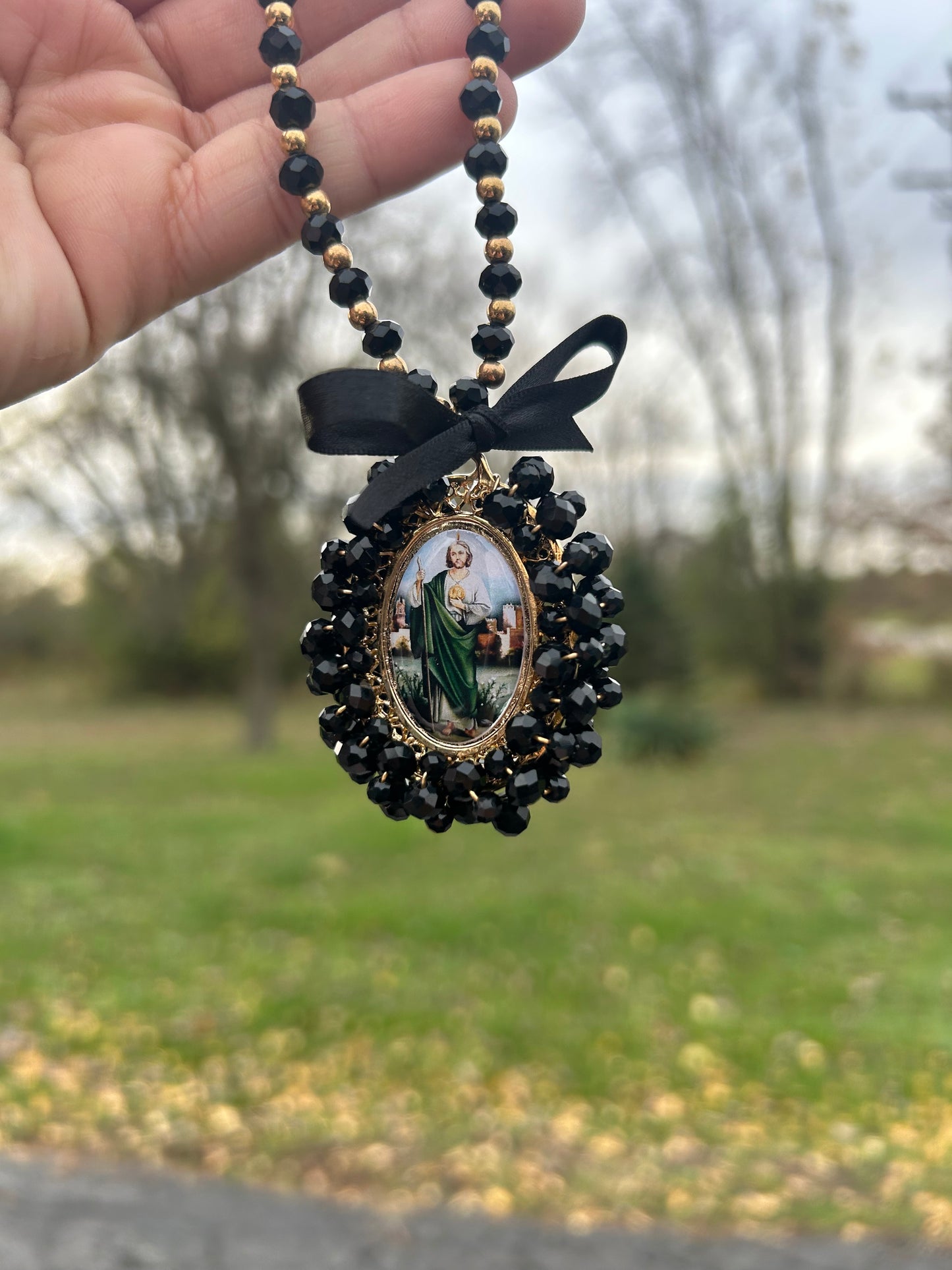 Saint Black Car Bendiciones