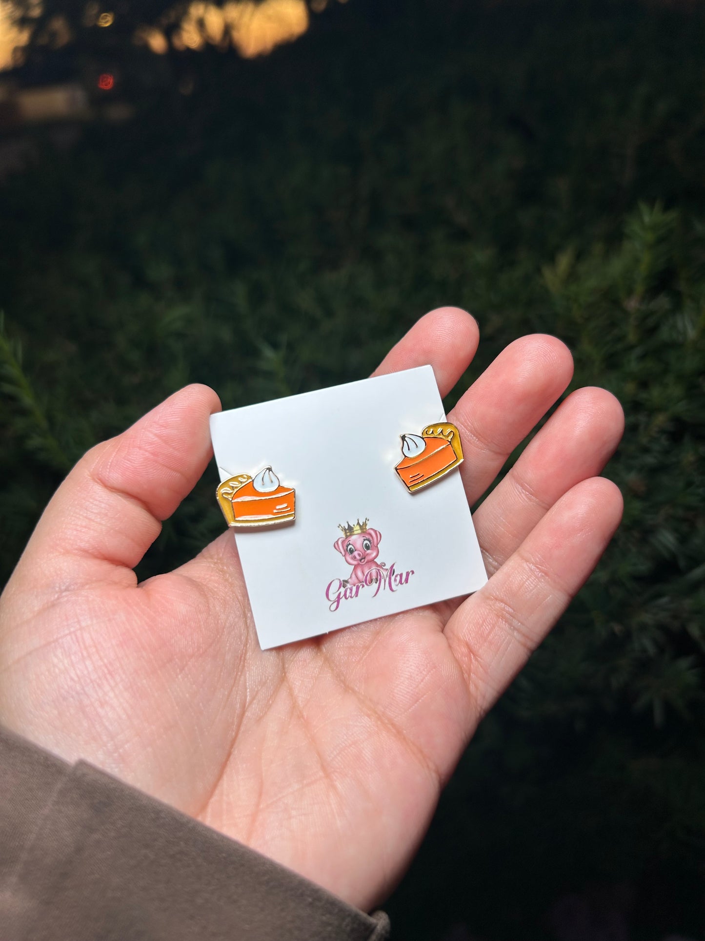 Pumpkin Pie Earrings