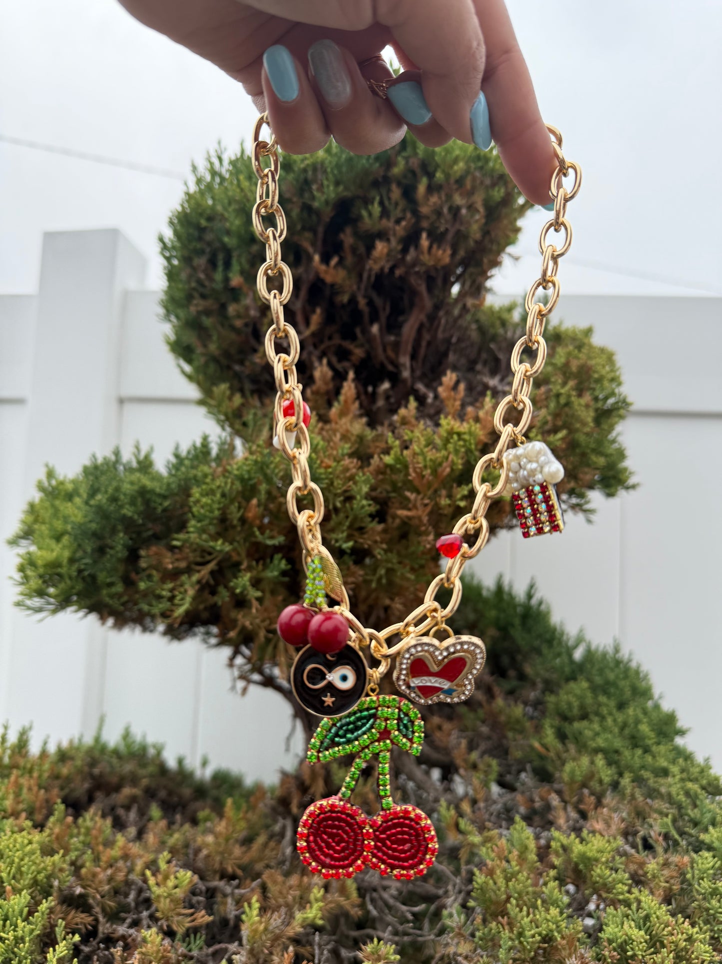 Cherry Charm Necklace