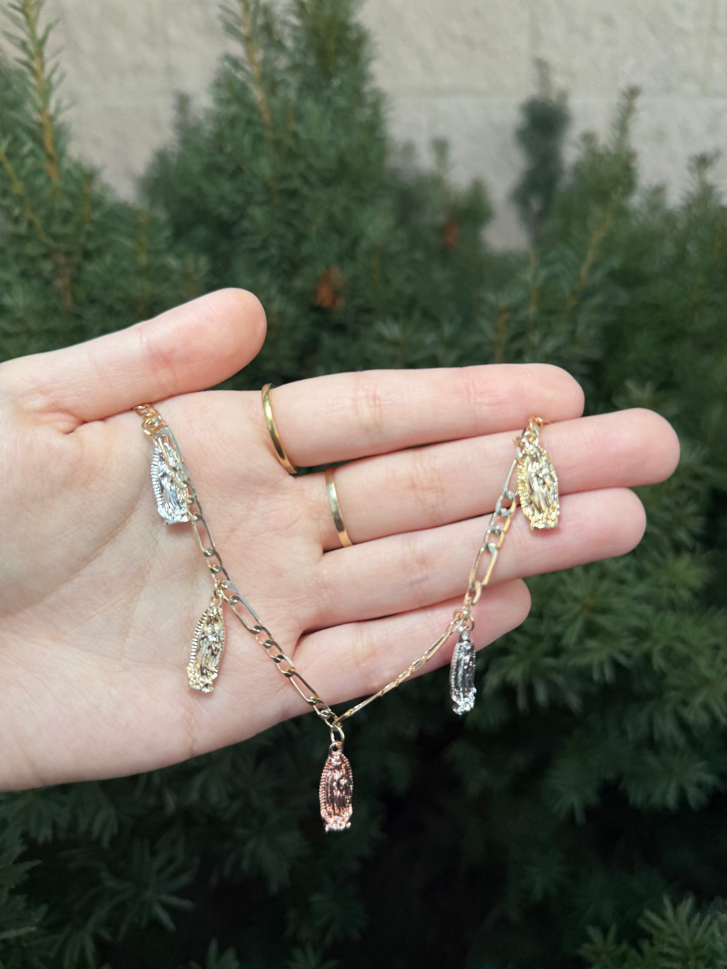 3 Tone Charm Bracelets