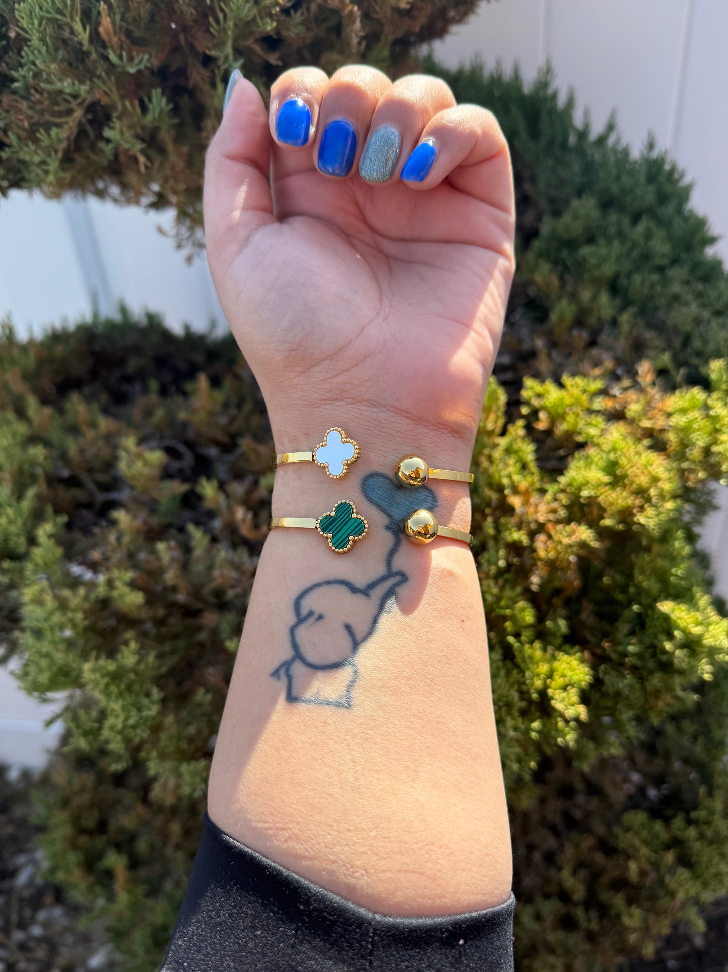 Clover Cuff Bracelets
