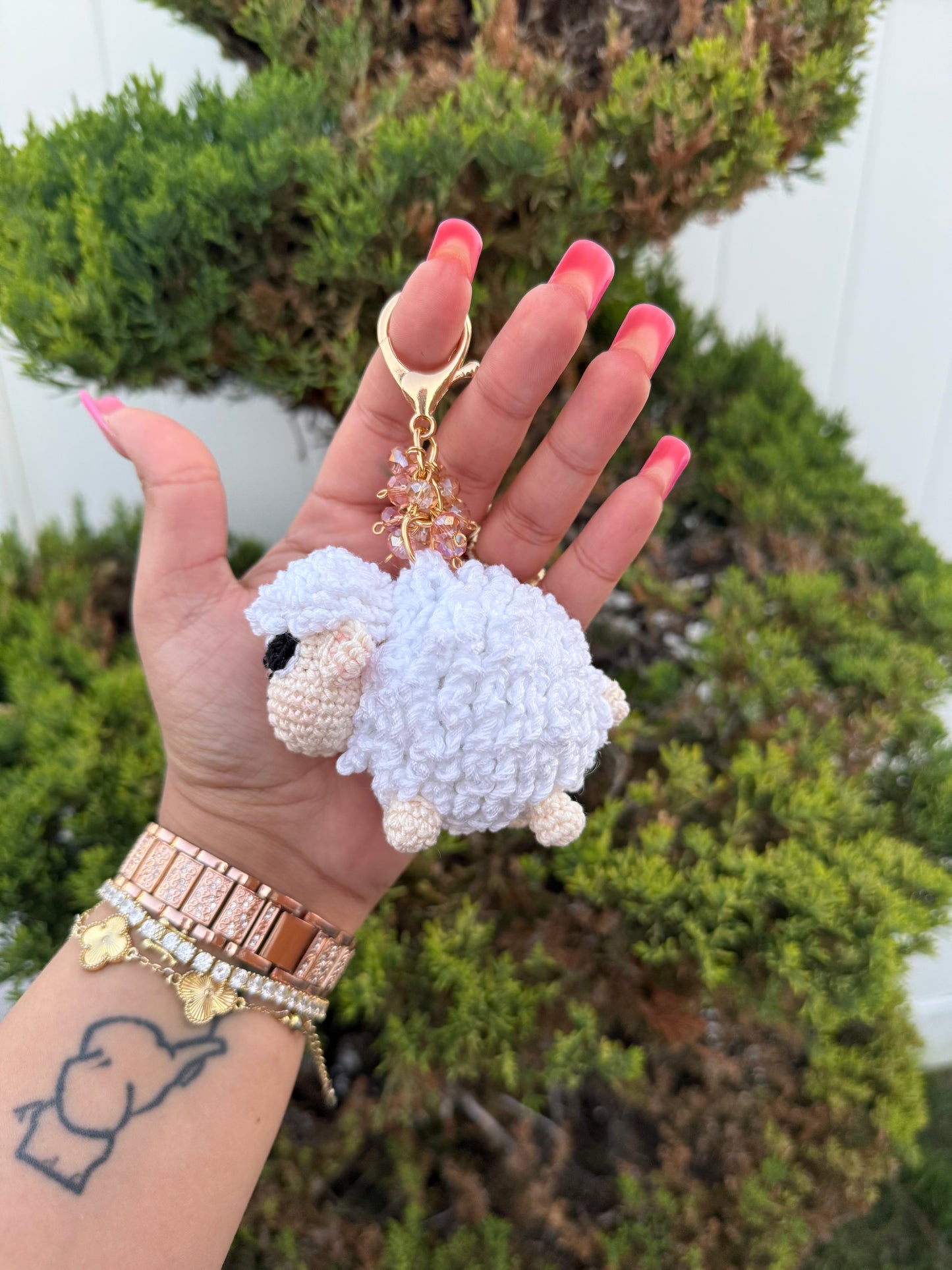 Handmade Crochet Animal Keychains