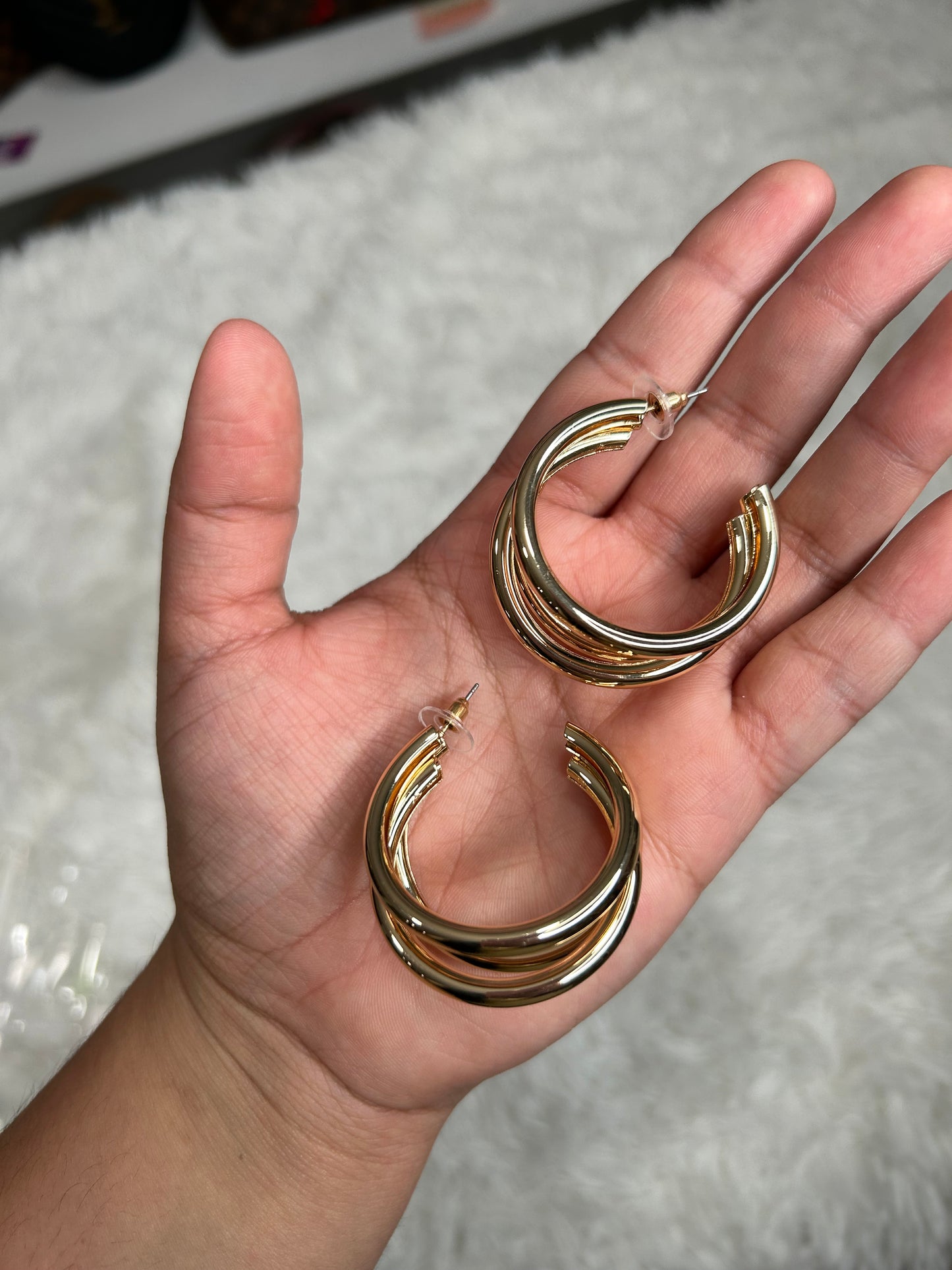 Chunky 3 Tier Hoops