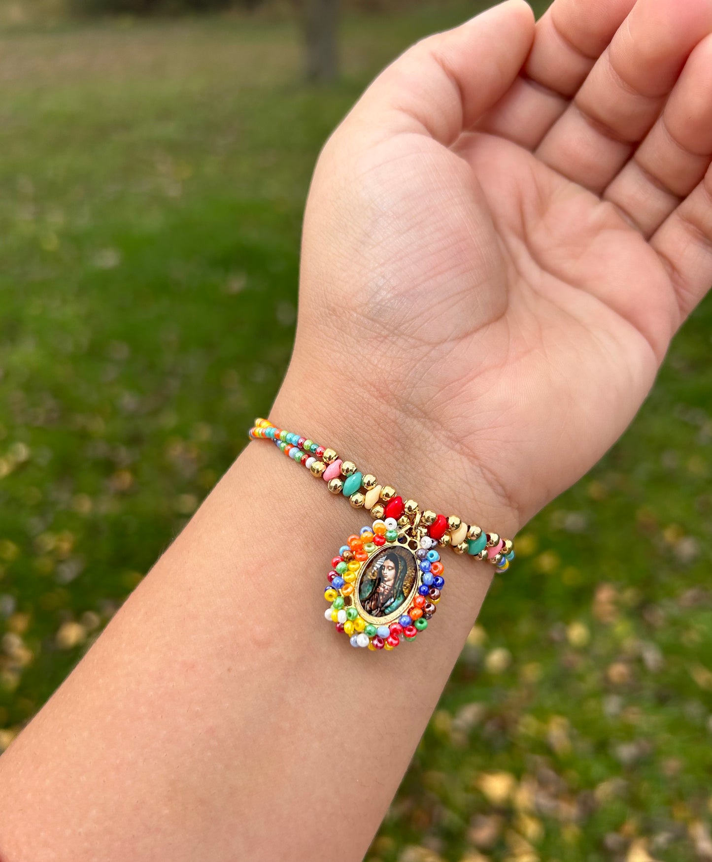Beaded Saint Bracelets