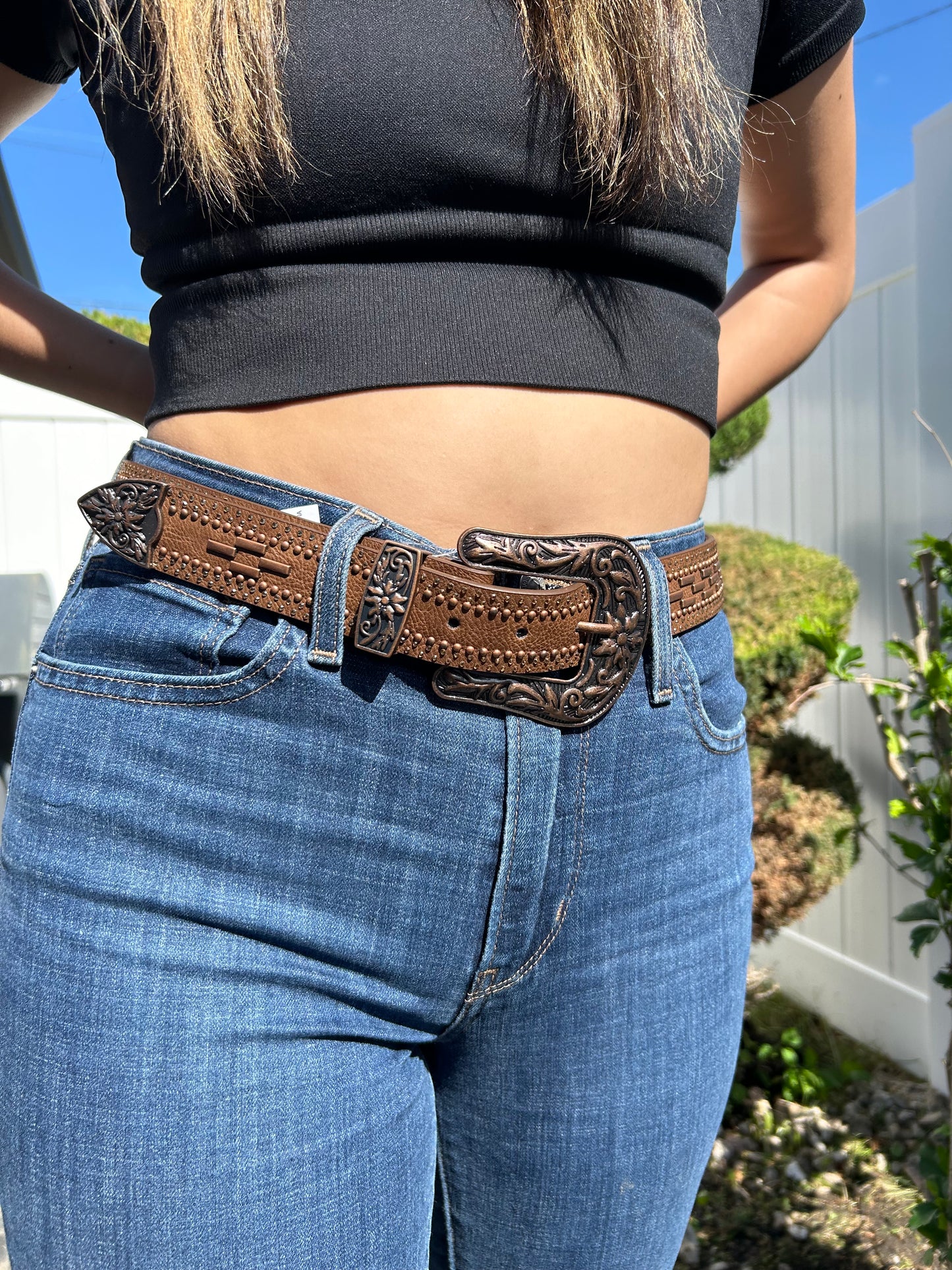 Brown Staple Belt