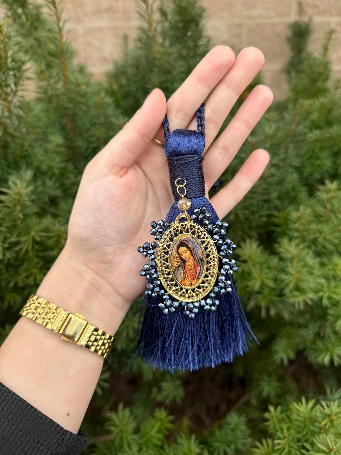 Virgen Tassel Home Blessings