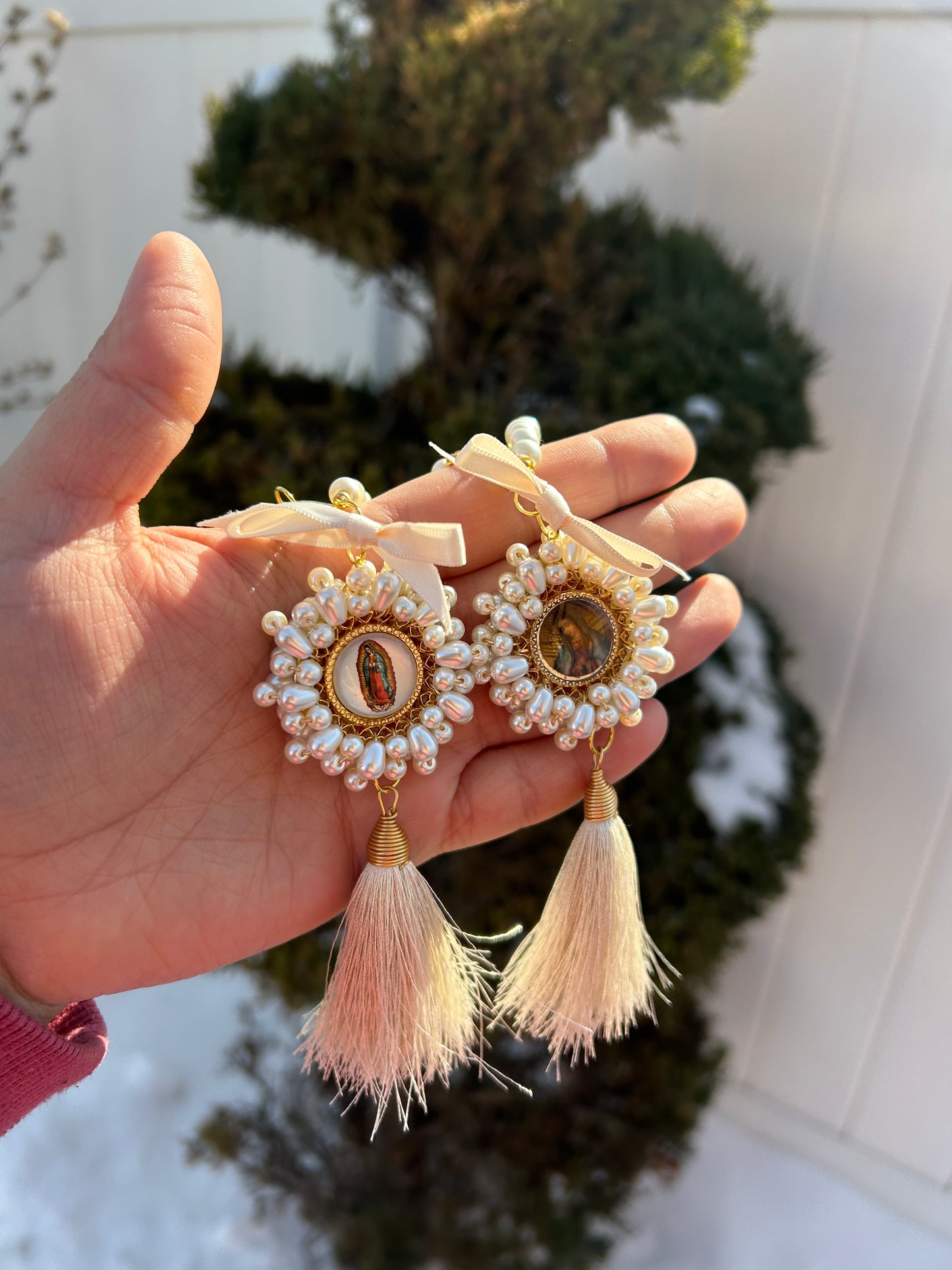 Mini Virgen Tassel Bendiciónes