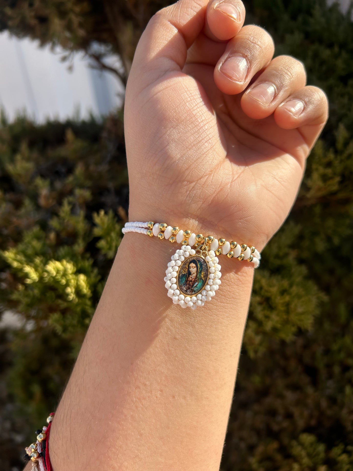 Beaded Saint Bracelets
