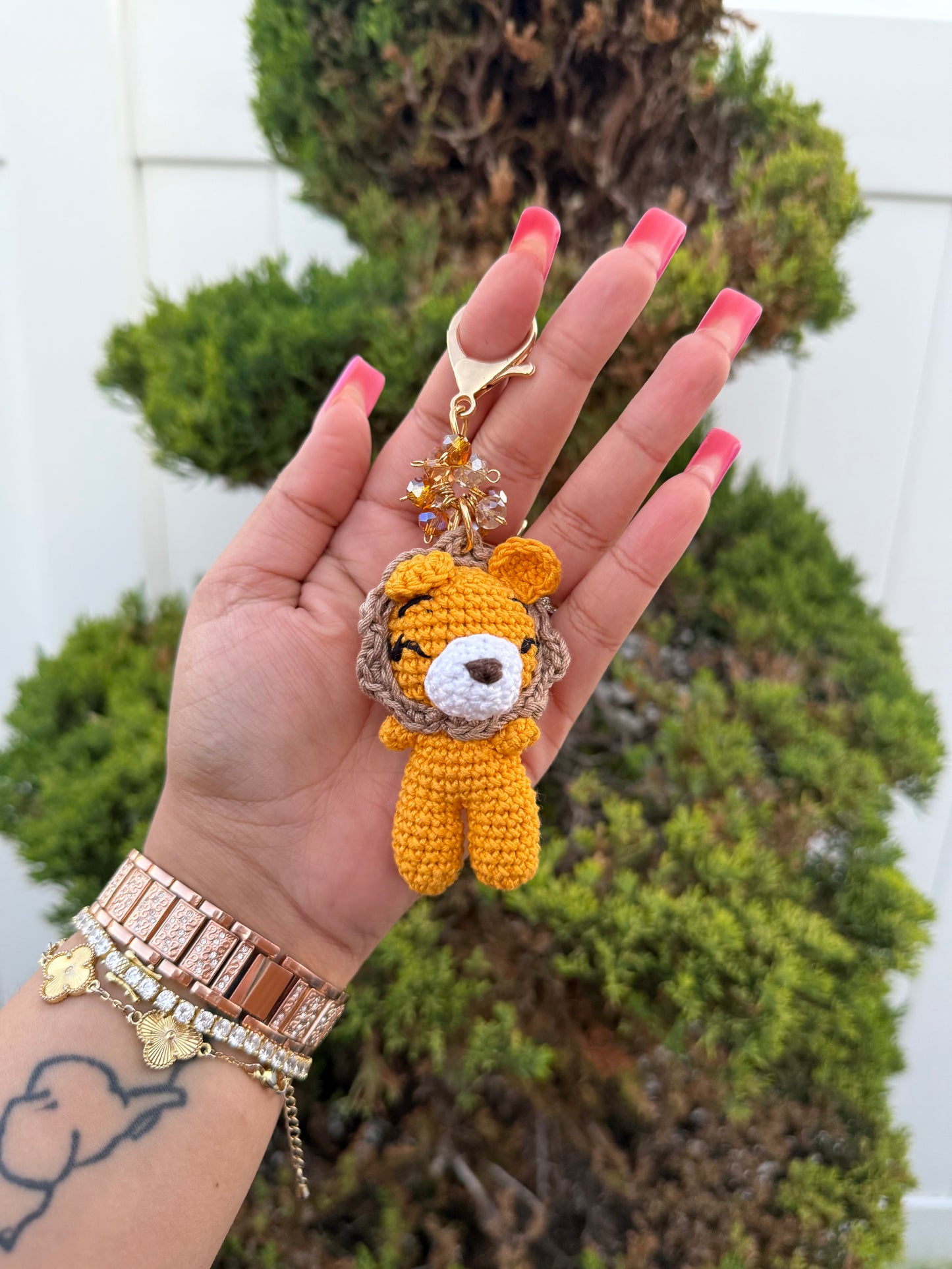 Handmade Crochet Animal Keychains