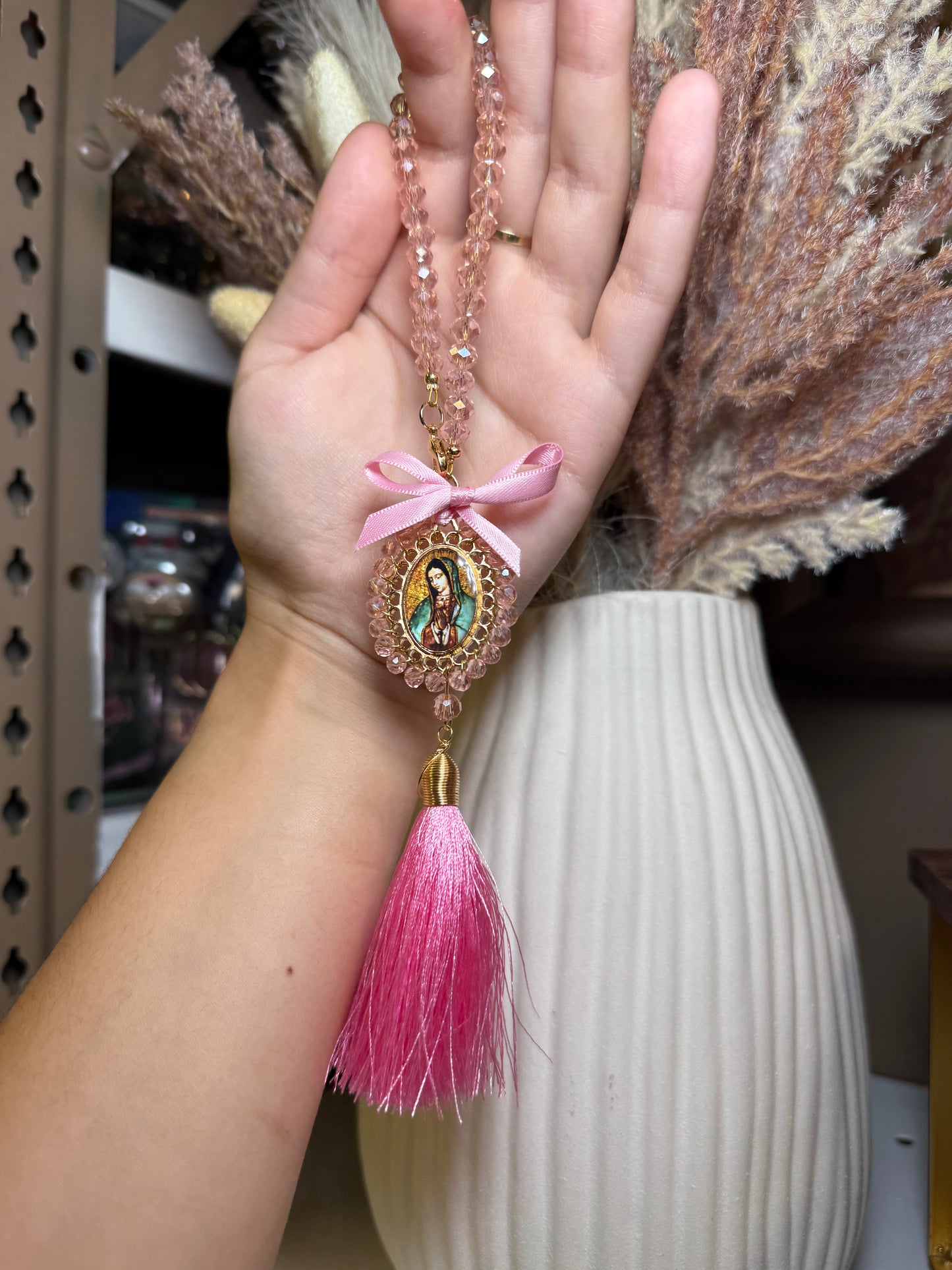 Mini Virgen Tassel Bendiciónes