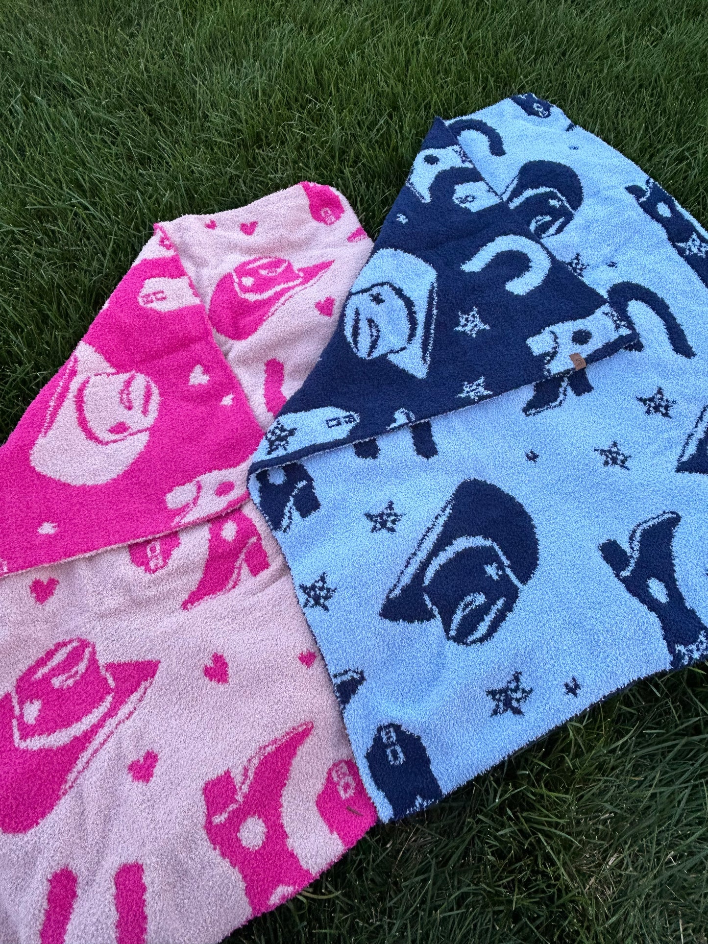 Western Double Sided Blanket
