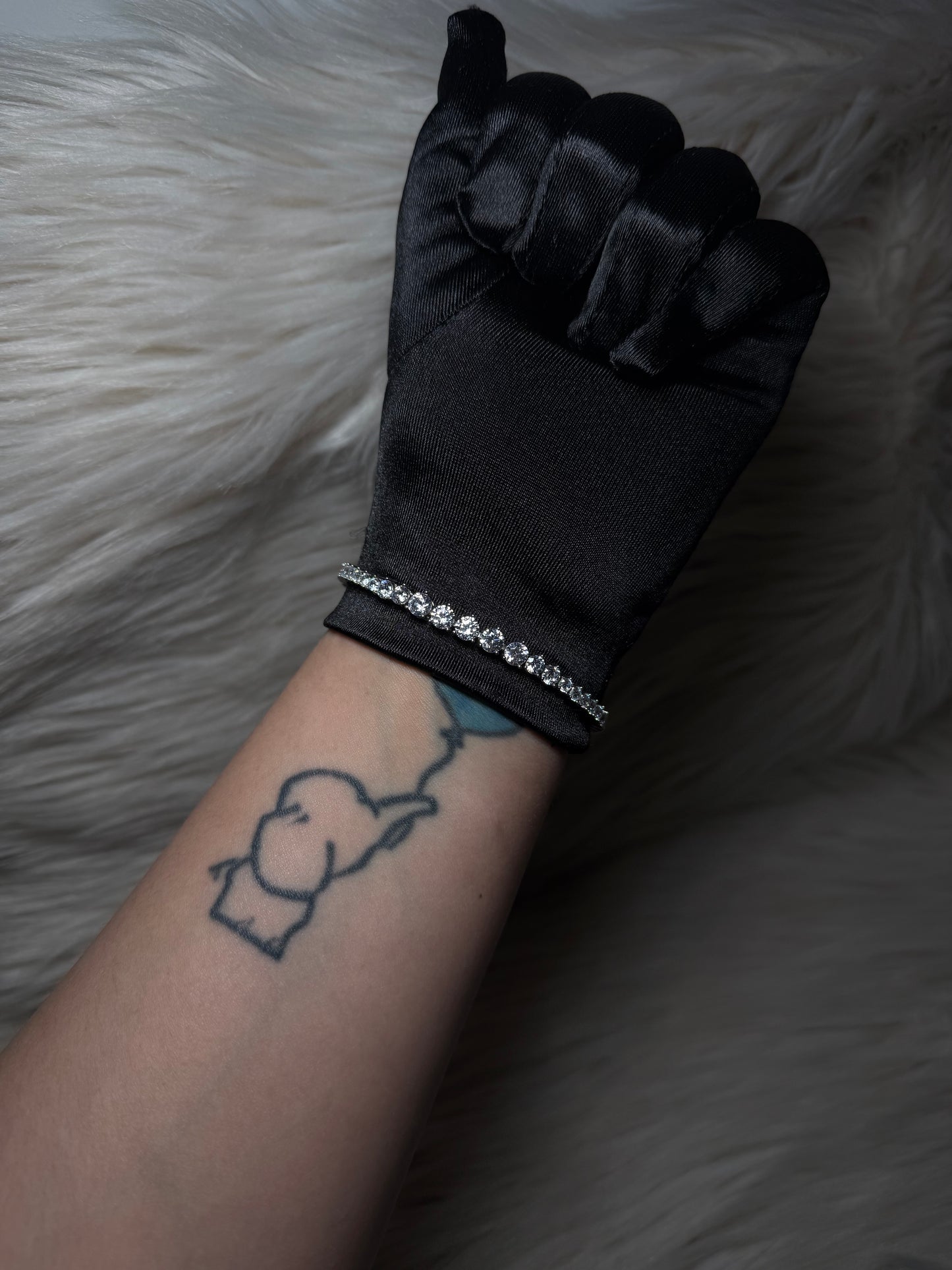 925 Silver Circle Bracelet