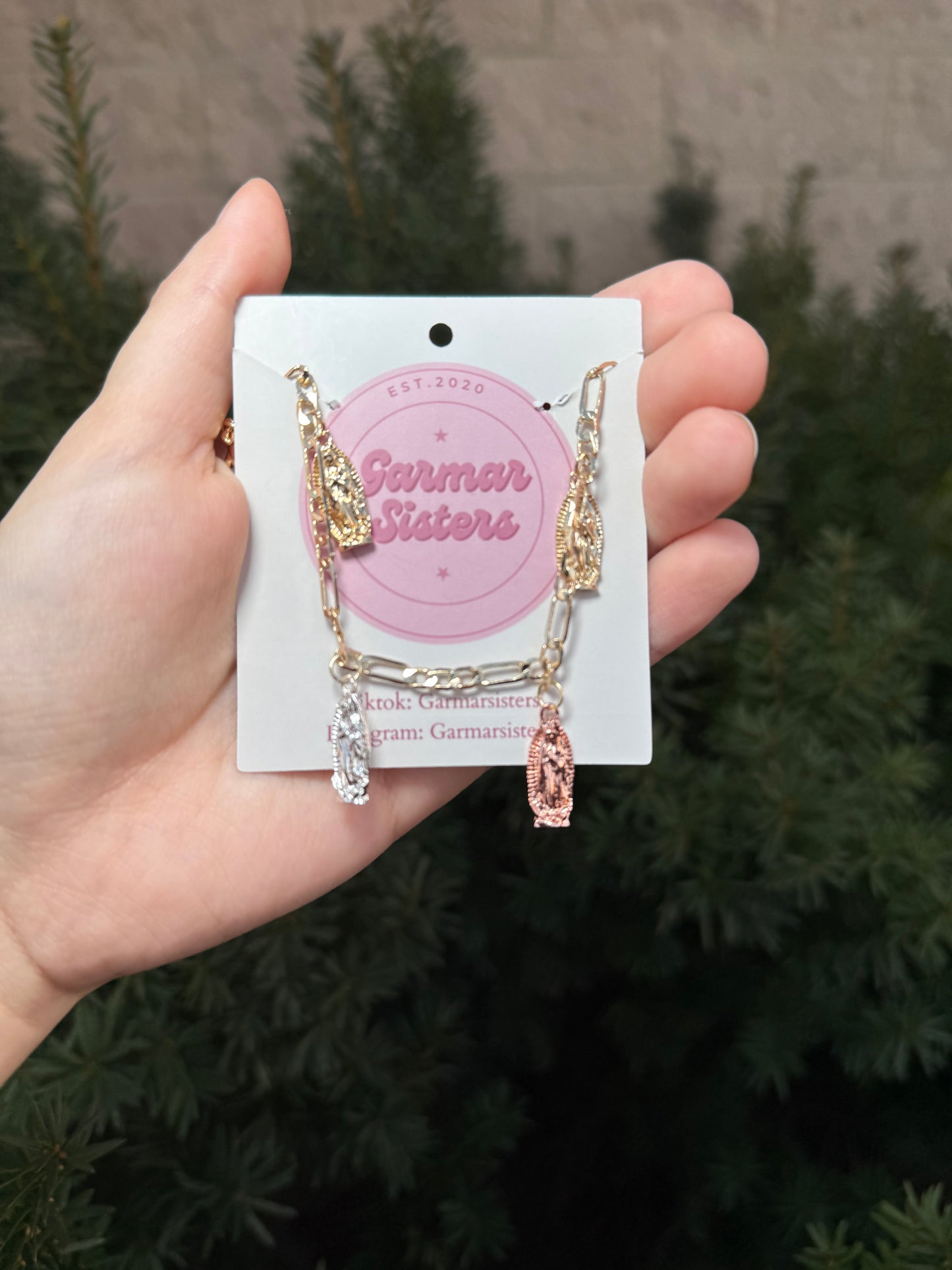 3 Tone Charm Bracelets