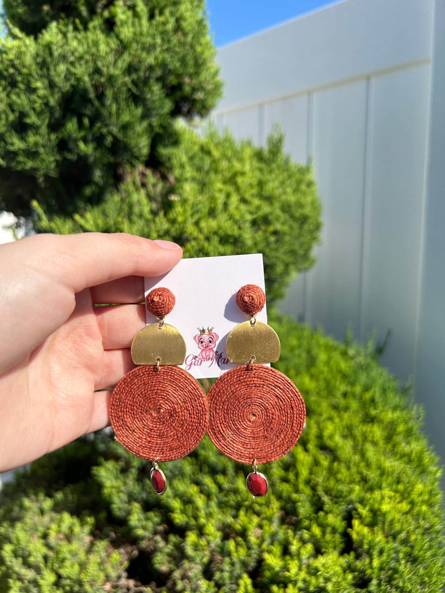 Red and Gold Dangle