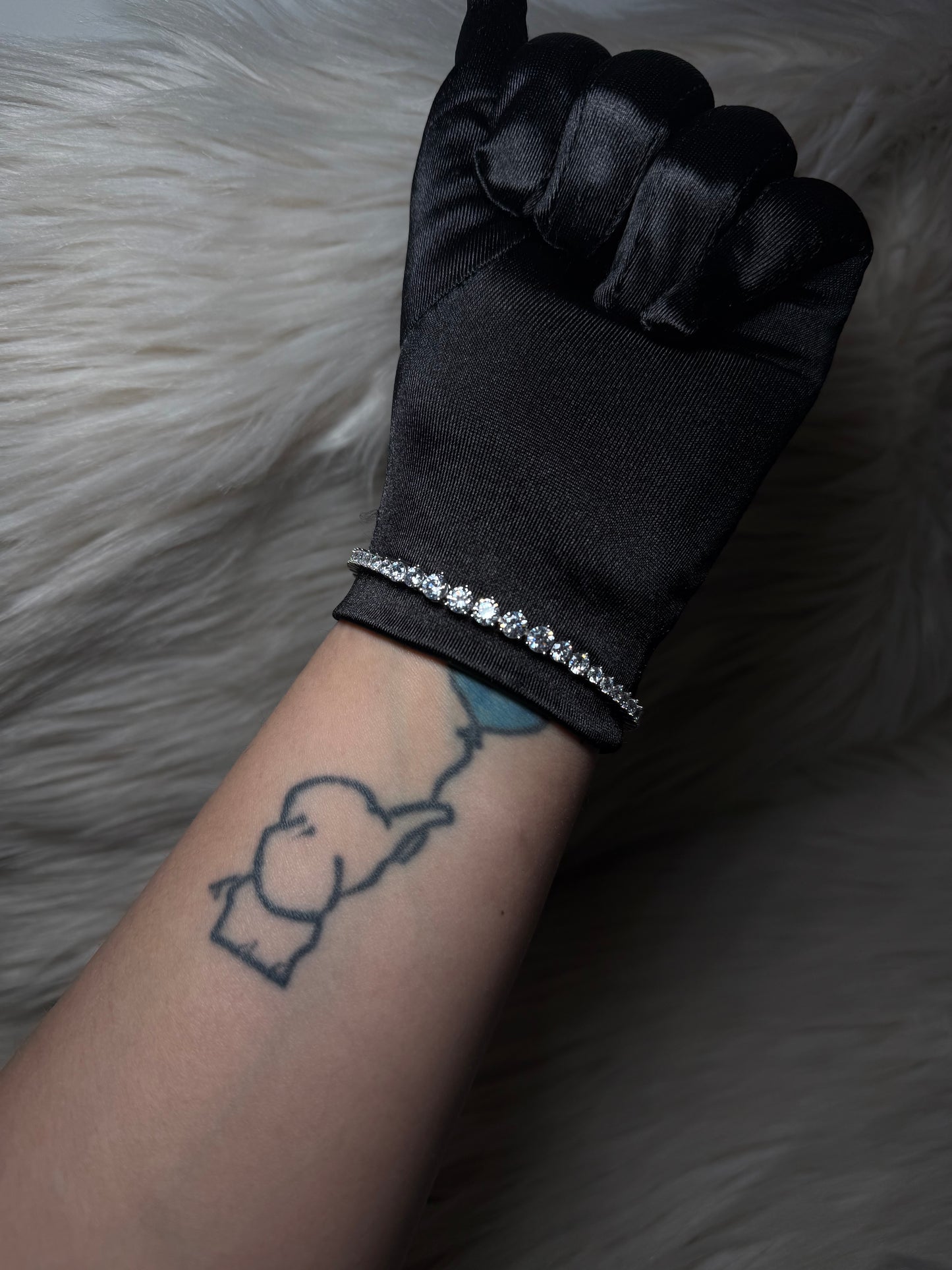 925 Silver Circle Bracelet
