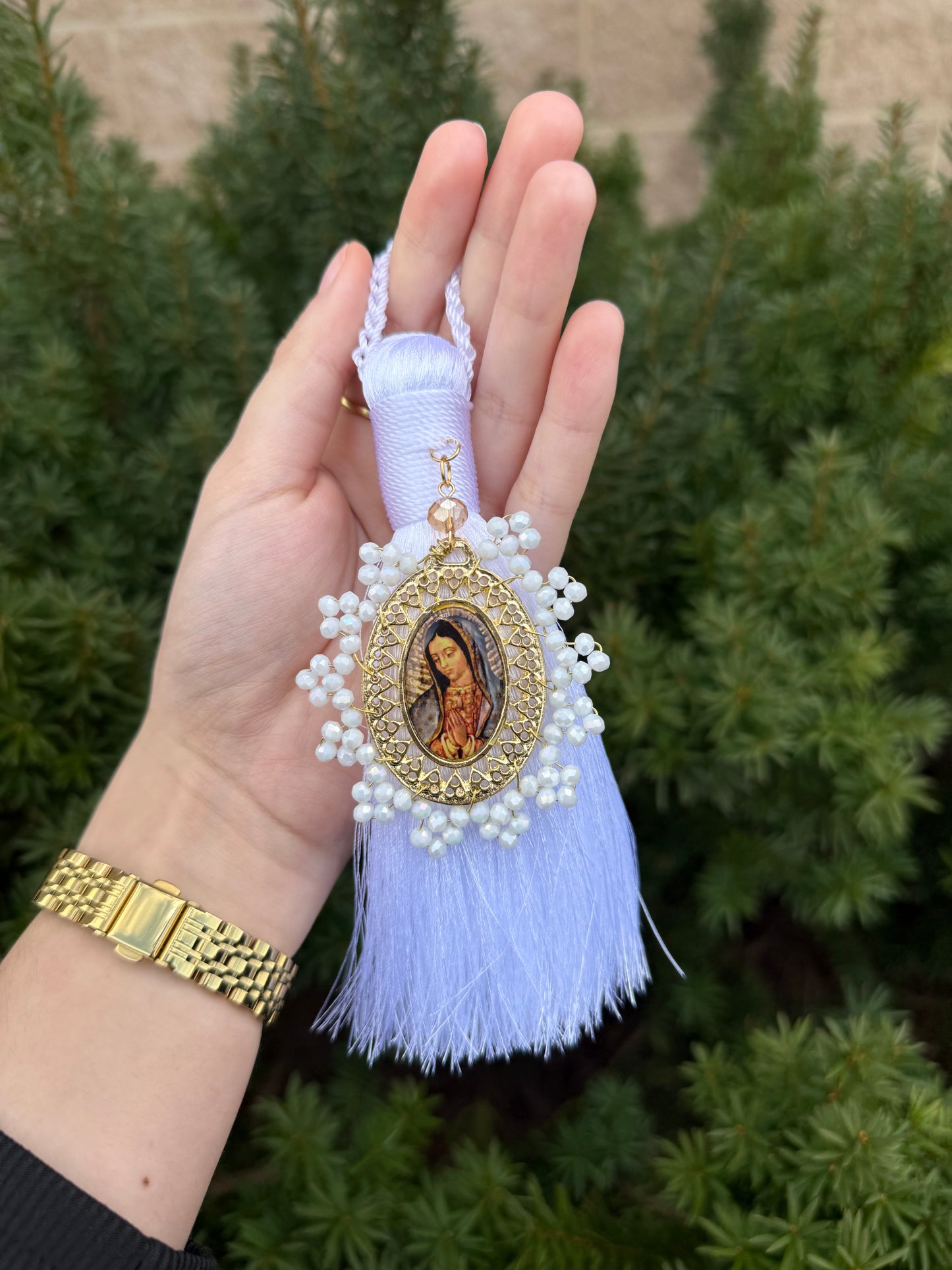 Virgen Tassel Home Blessings