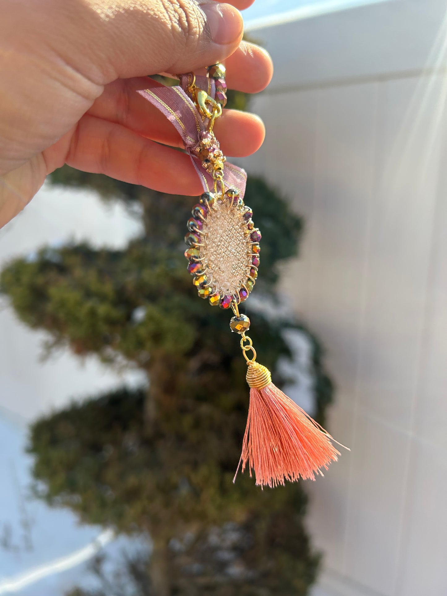 Mini Virgen Tassel Bendiciónes