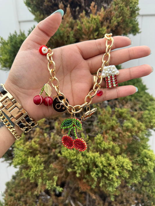 Cherry Charm Necklace