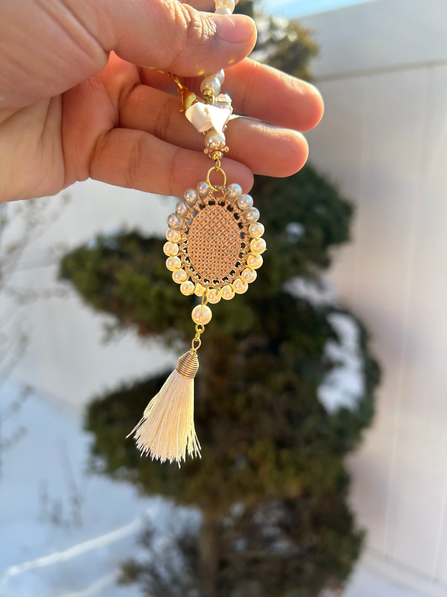 Mini Virgen Tassel Bendiciónes