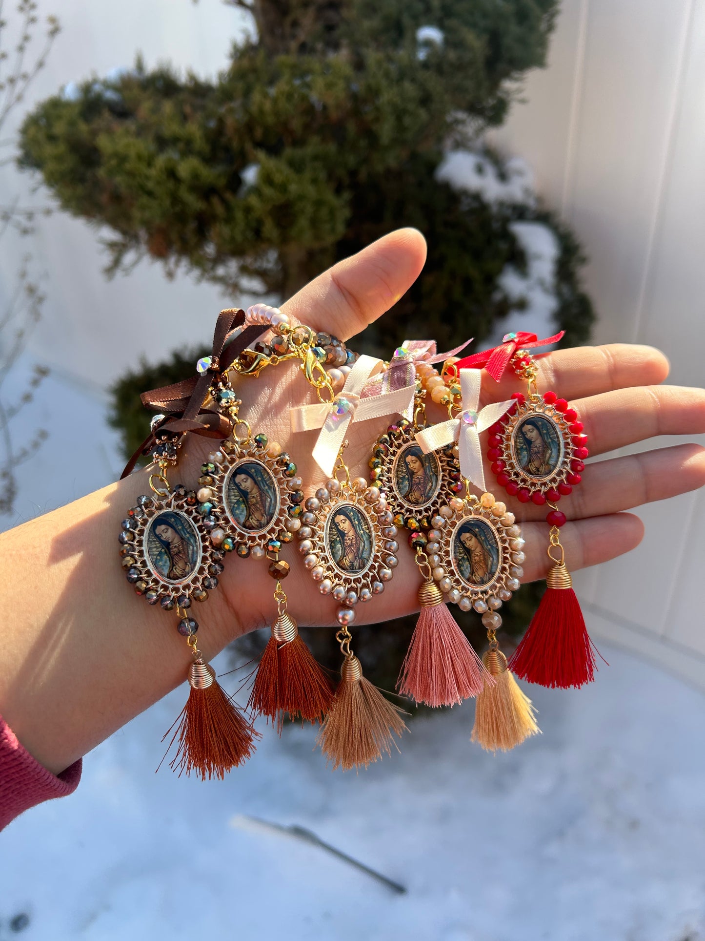 Mini Virgen Tassel Bendiciónes