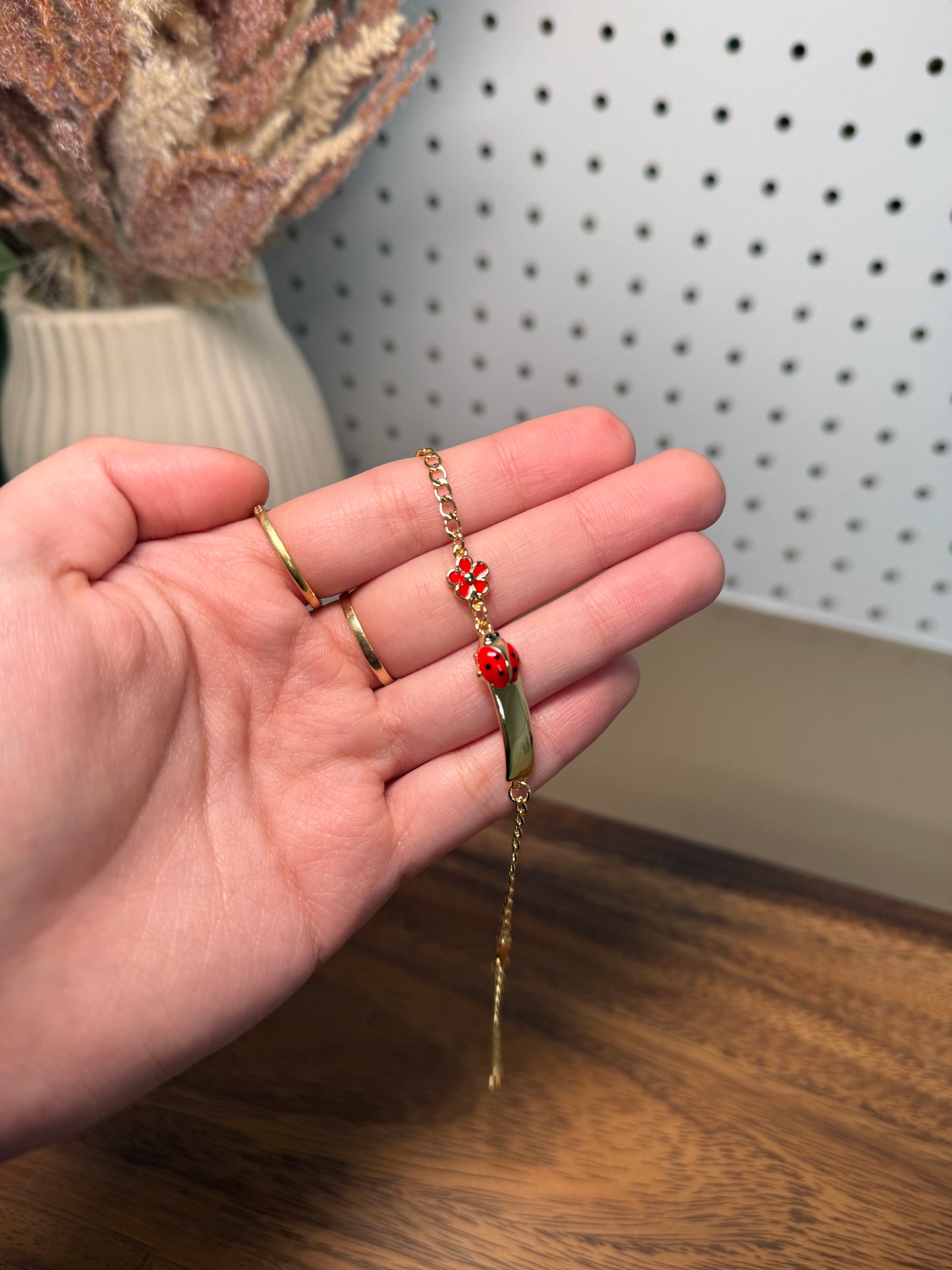 Gold Charm Bracelet