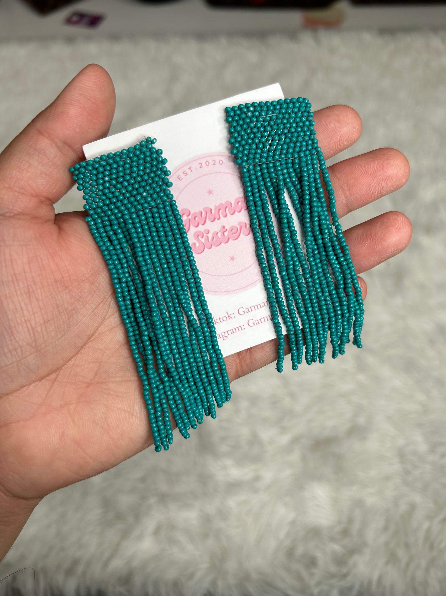 Tassel Drop Boho Earrings