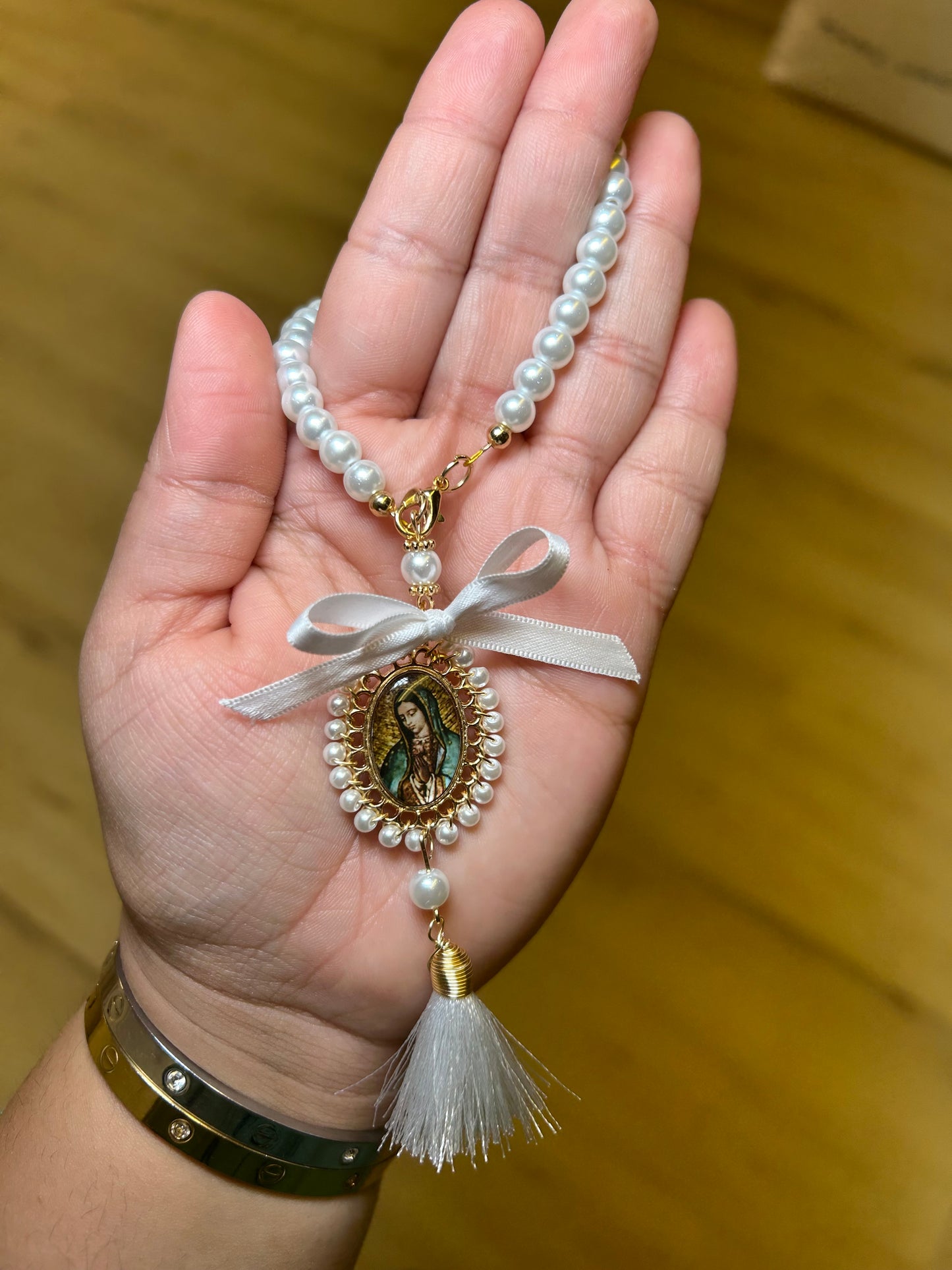 Mini Virgen Tassel Bendiciónes