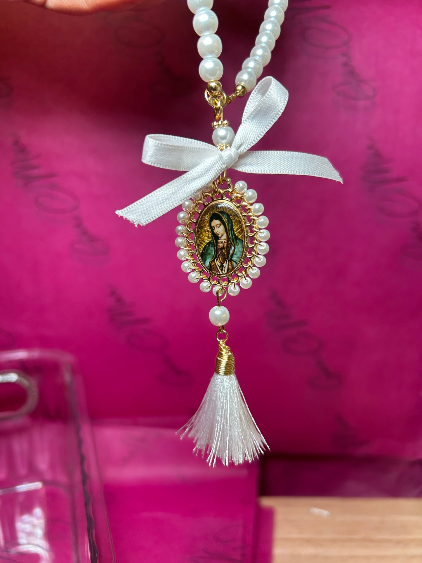 Mini Virgen Tassel Bendiciónes
