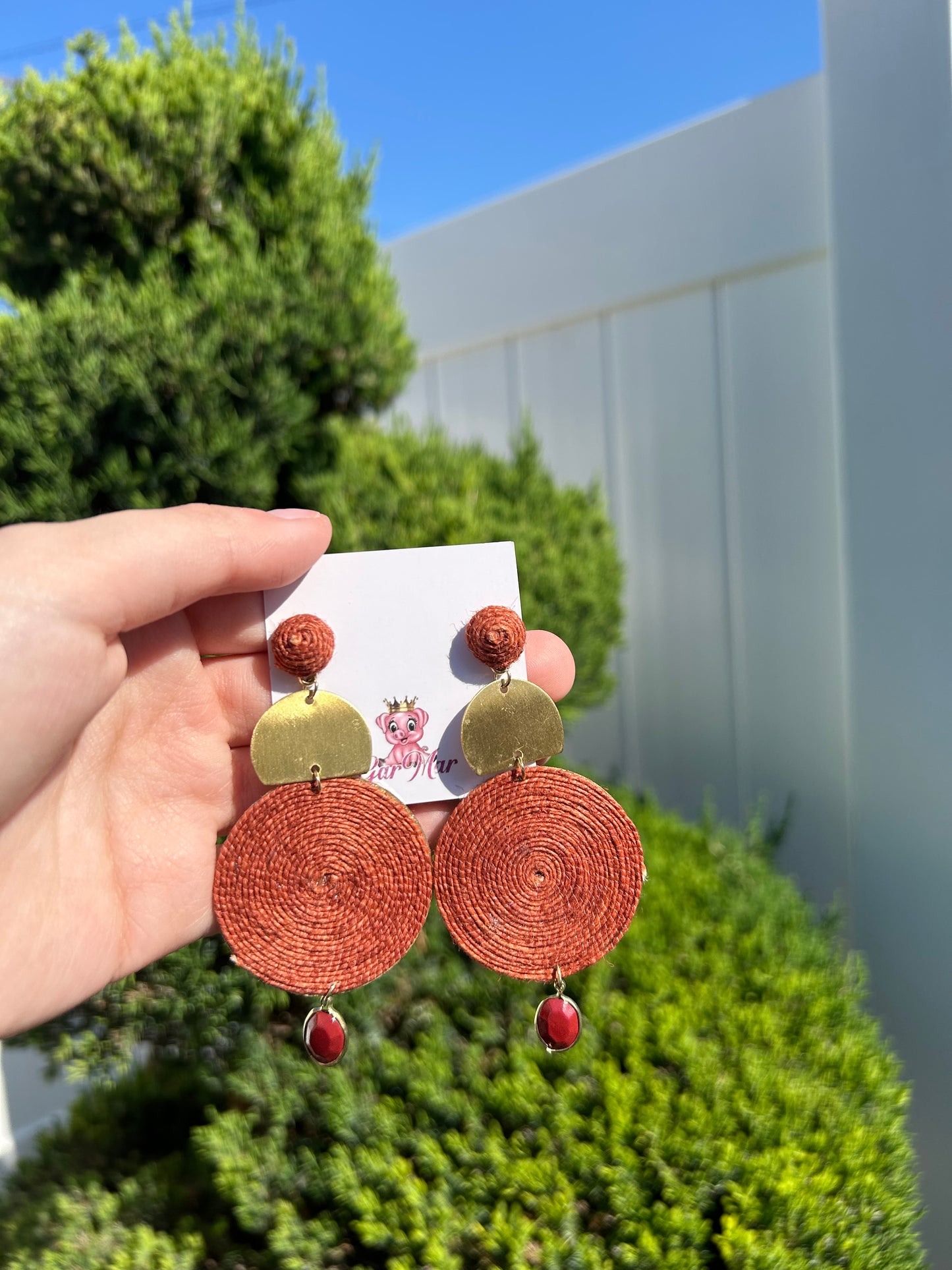 Red and Gold Dangle