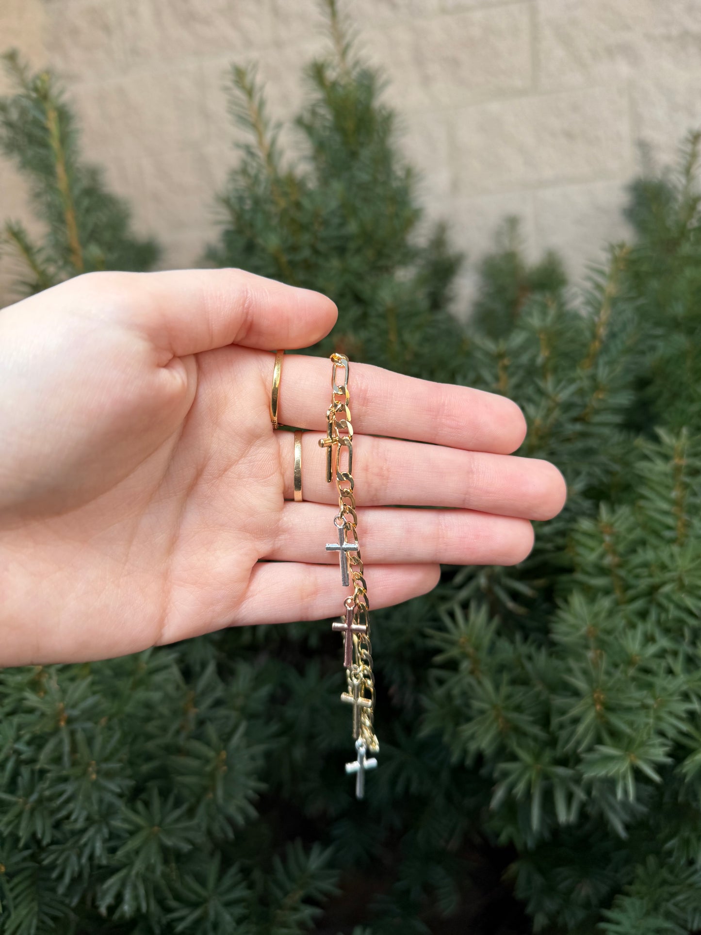 3 Tone Charm Bracelets