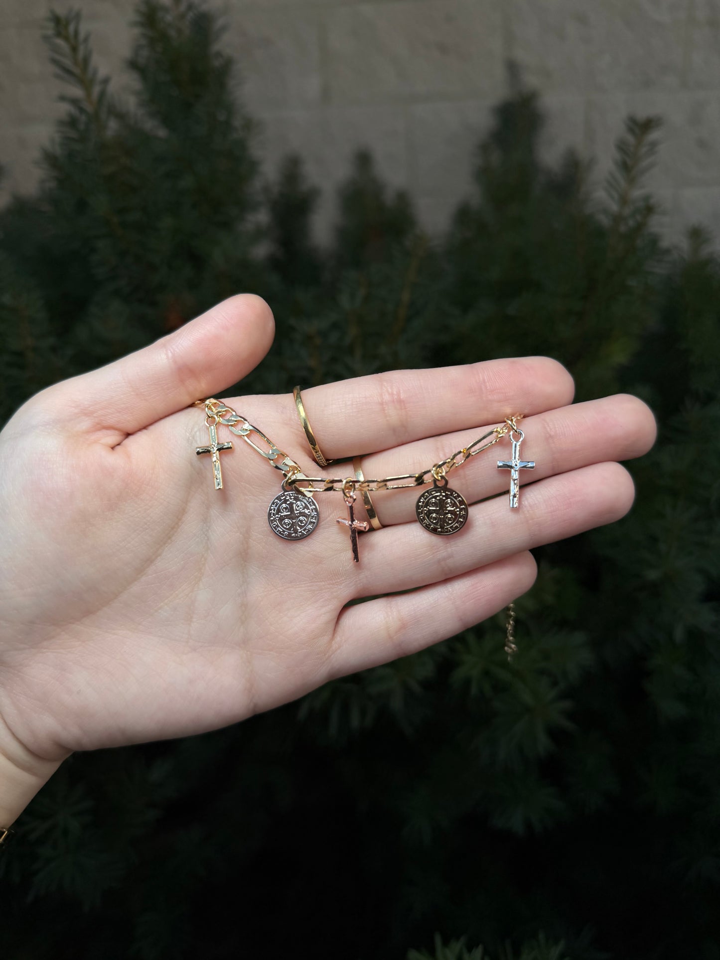 3 Tone Charm Bracelets