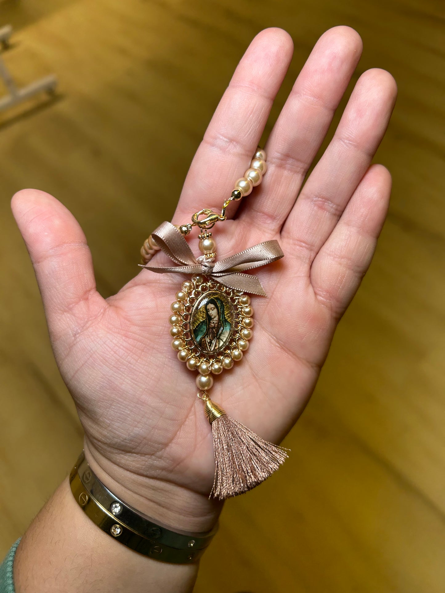 Mini Virgen Tassel Bendiciónes