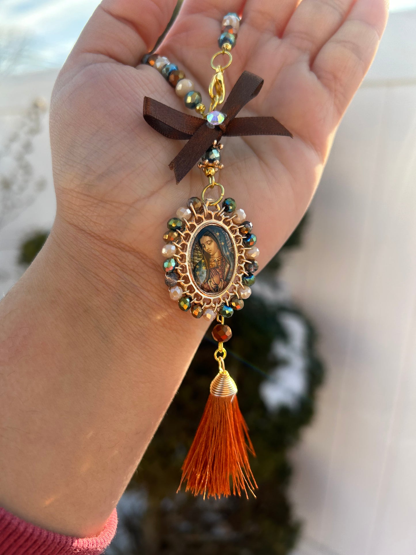 Mini Virgen Tassel Bendiciónes