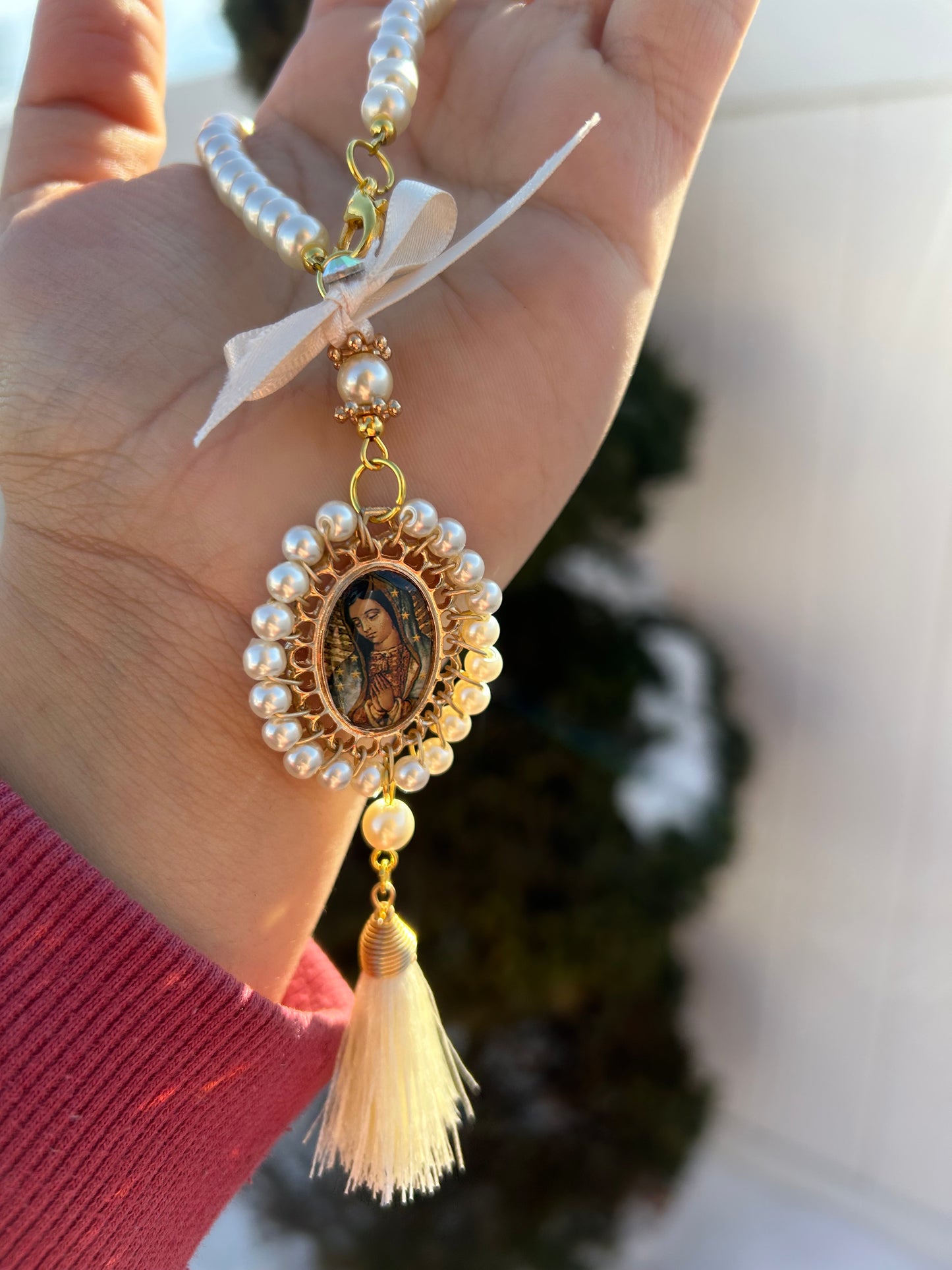 Mini Virgen Tassel Bendiciónes