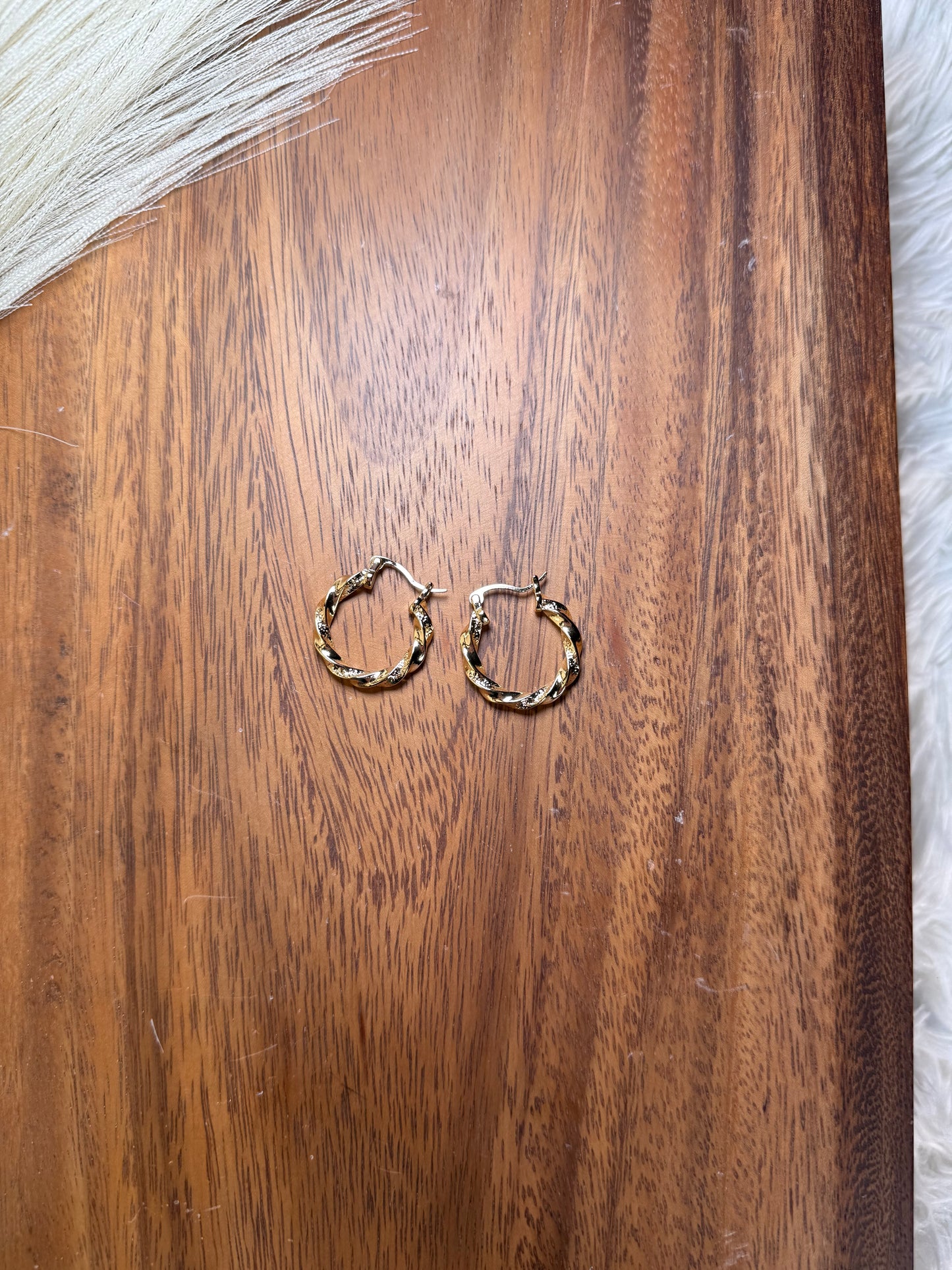 Simple Gold Hoops