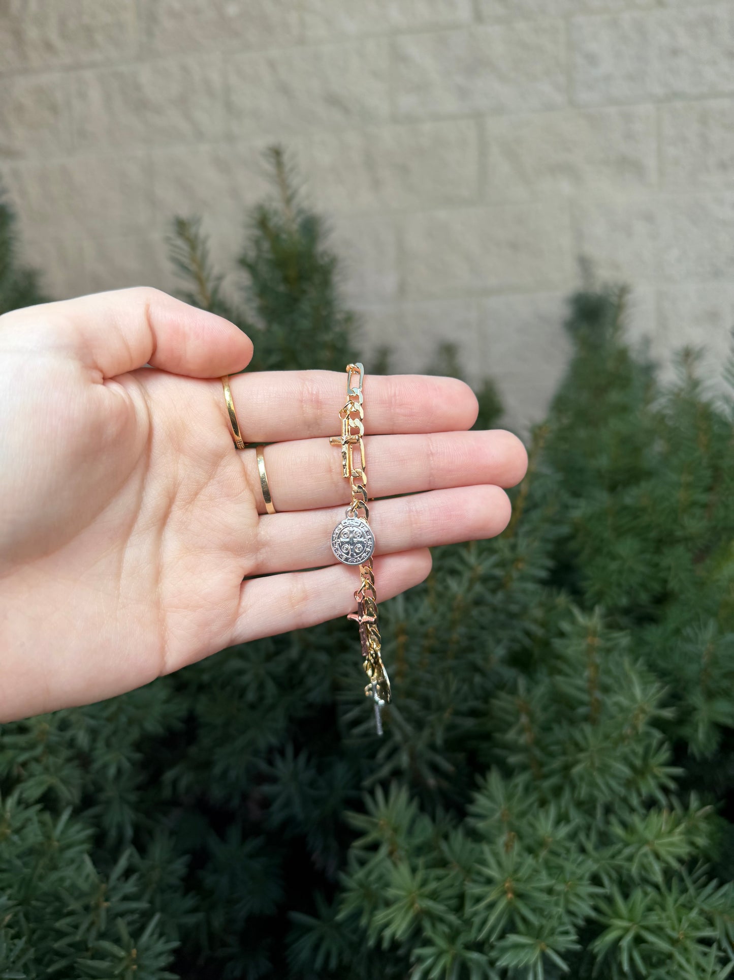 3 Tone Charm Bracelets